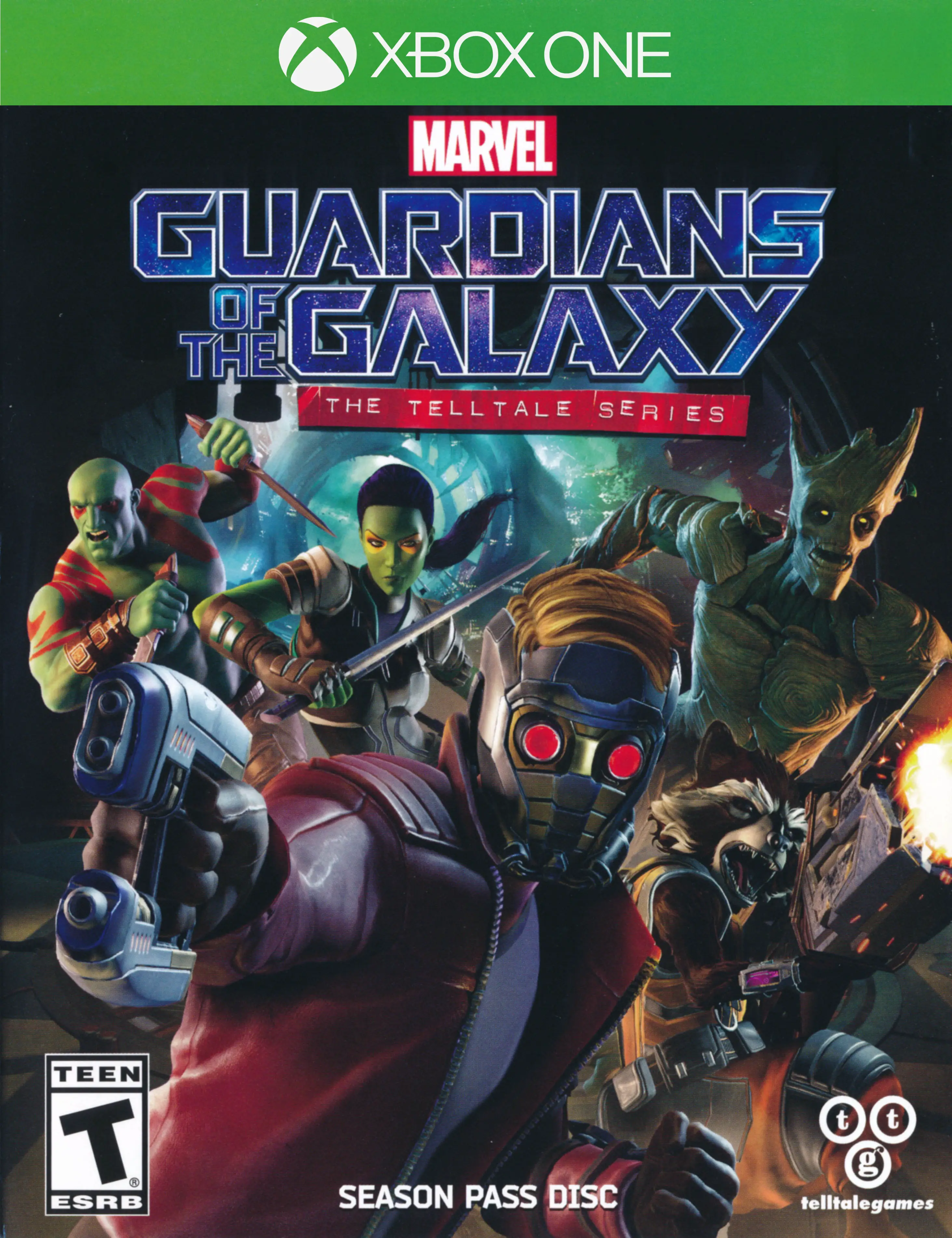 Capa de Marvel's Guardians of the Galaxy: The Telltale Series