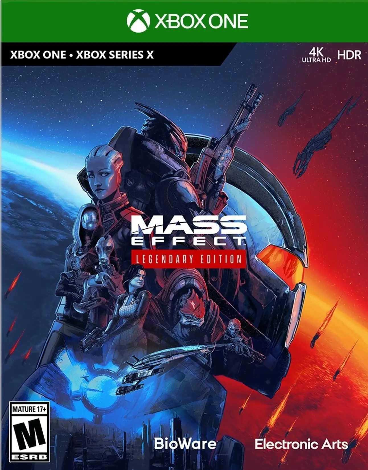 Capa de Mass Effect Legendary Edition