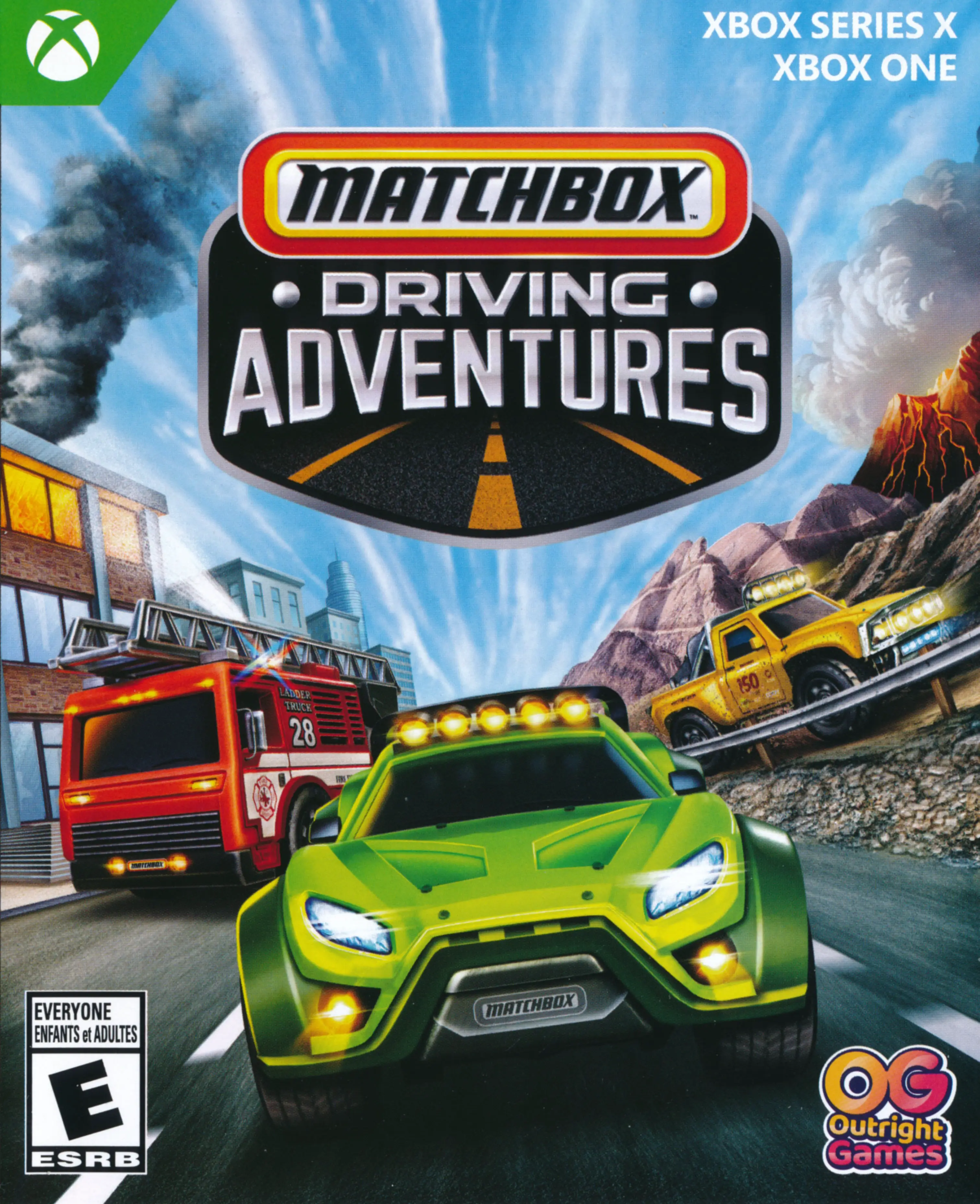 Capa de Matchbox Driving Adventures