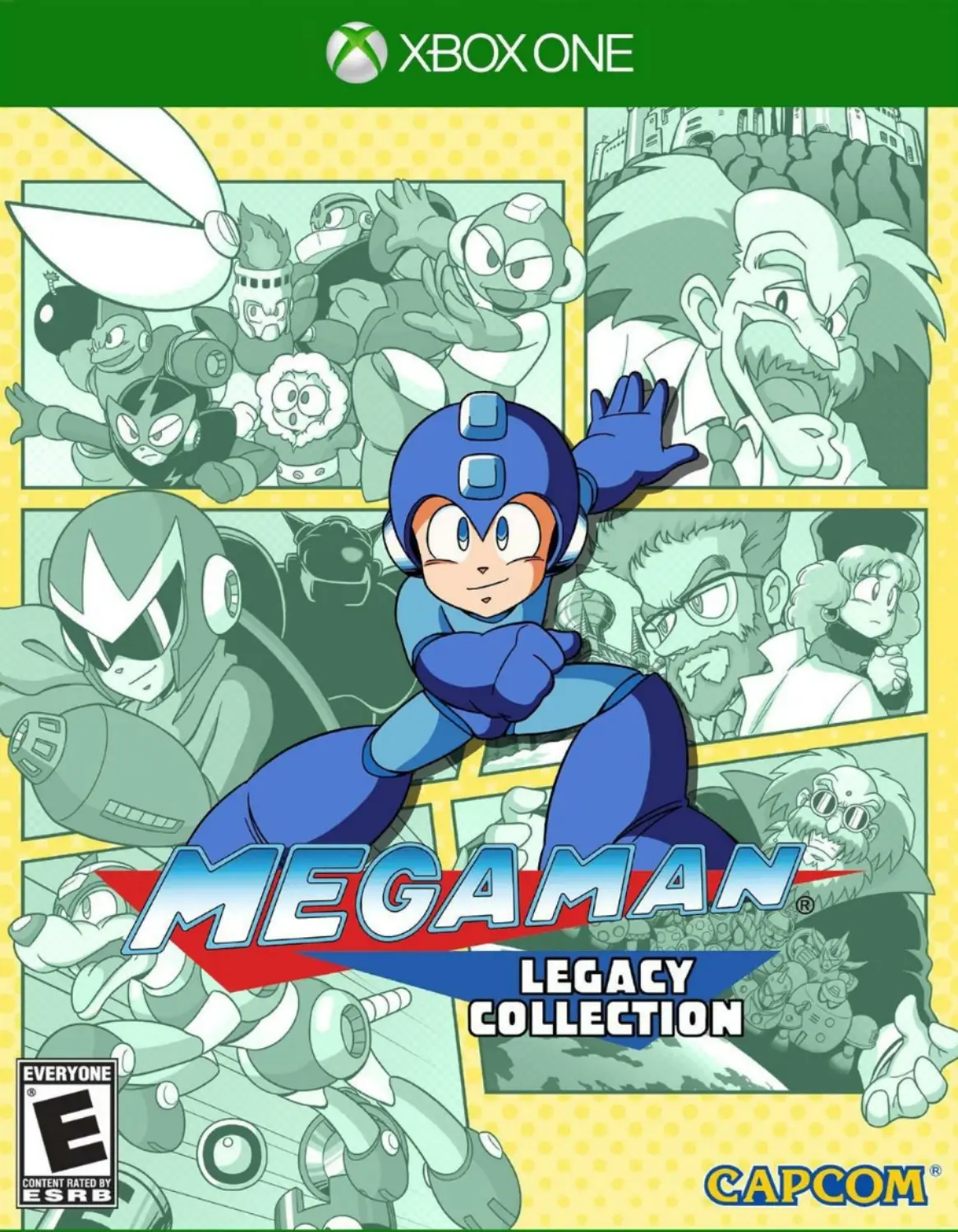 Capa de Mega Man Legacy Collection