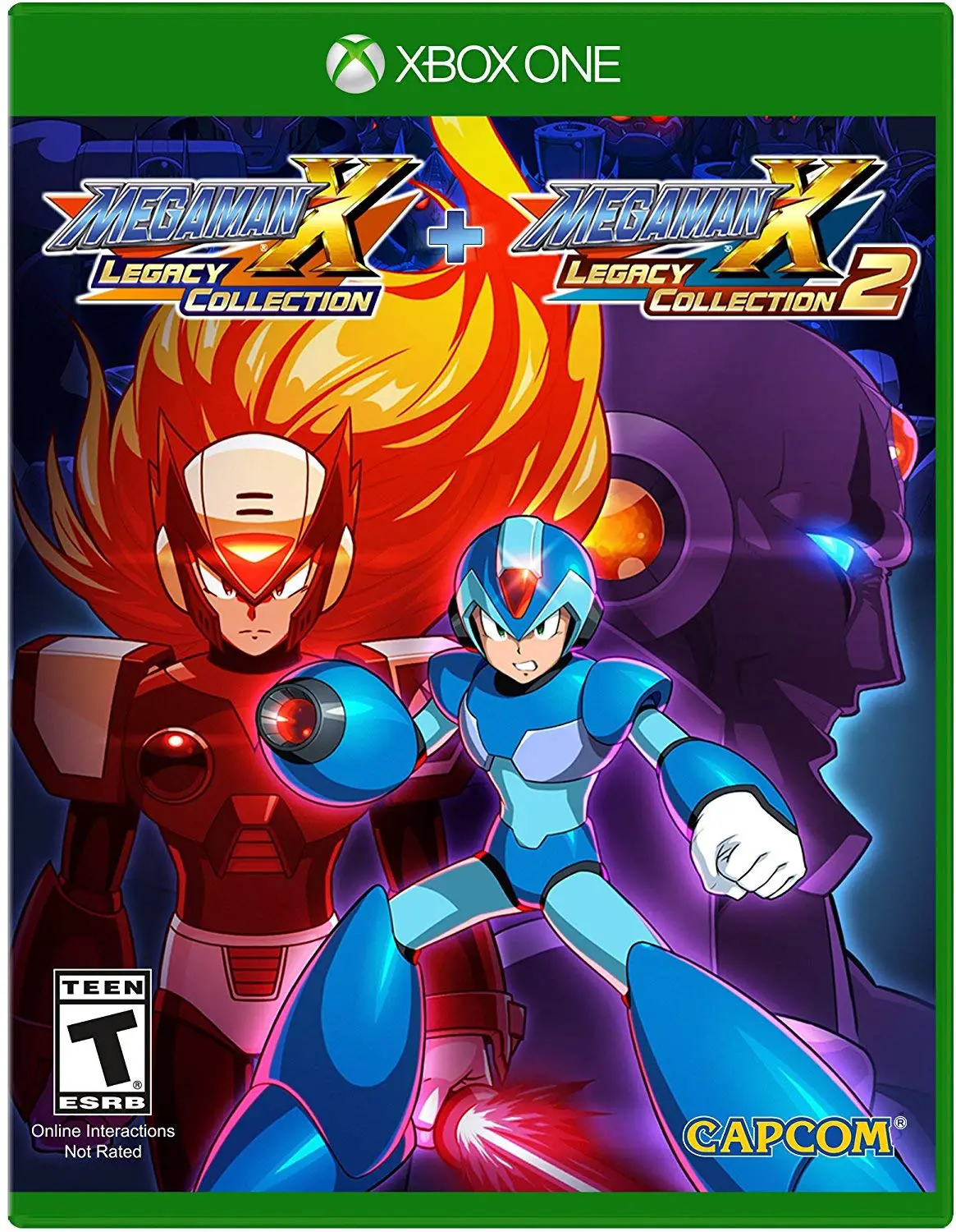 Capa de Mega Man X Legacy Collection 1+2