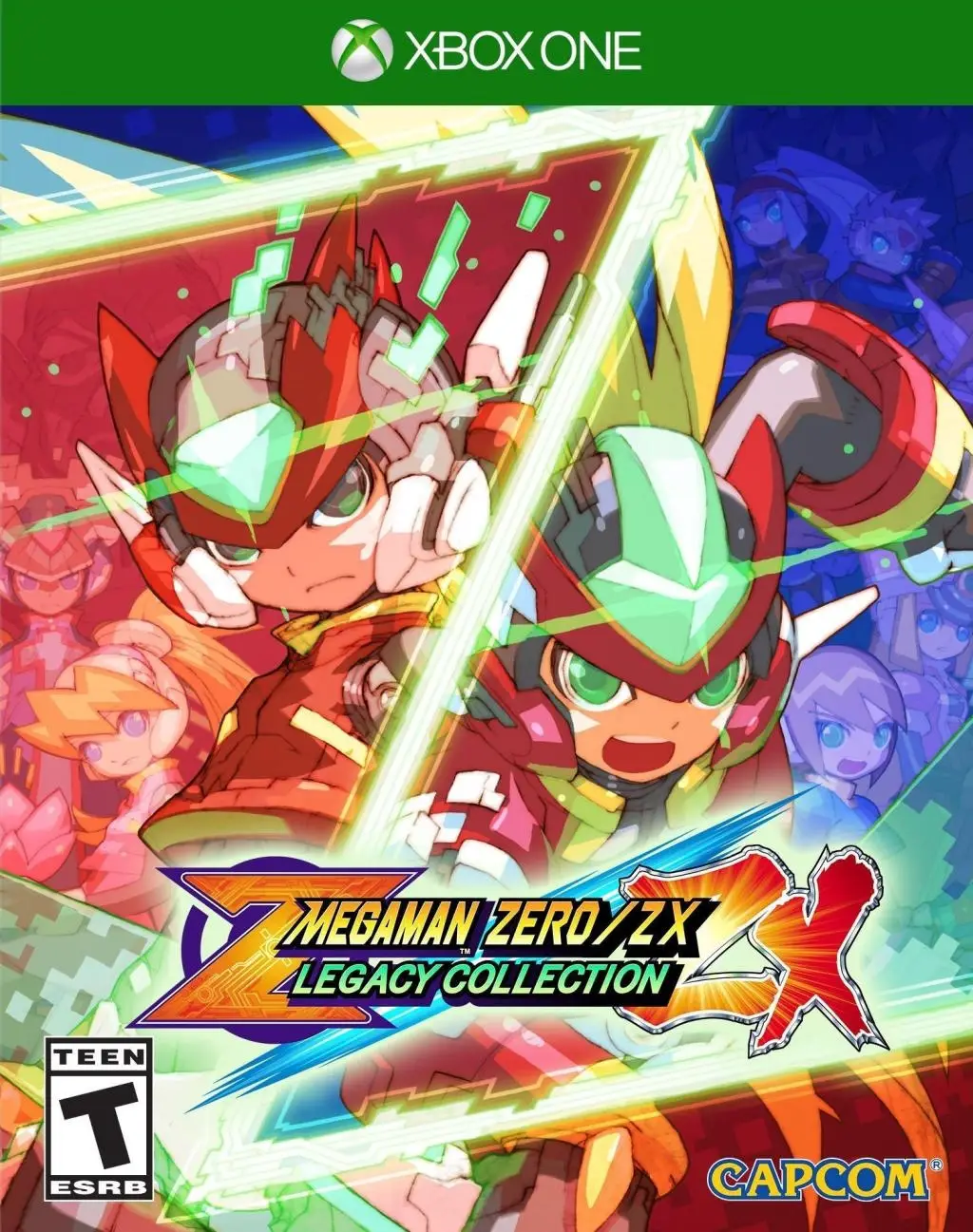 Capa de Mega Man Zero/ZX Legacy Collection