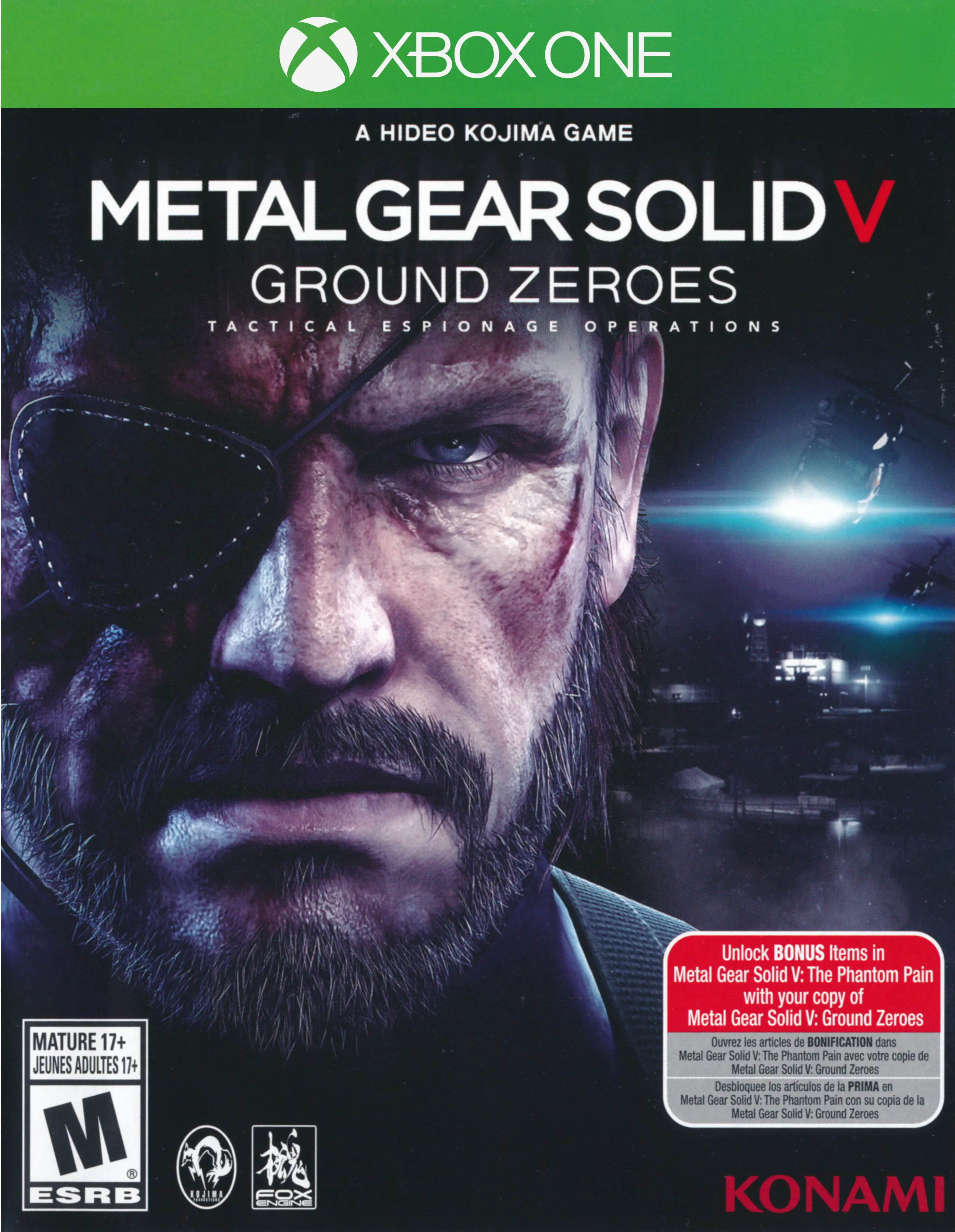 Capa de Metal Gear Solid V: Ground Zeroes
