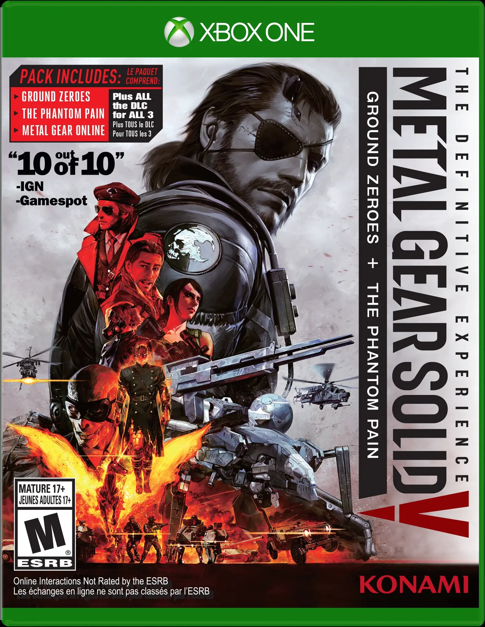 Capa de Metal Gear Solid V: The Definitive Experience