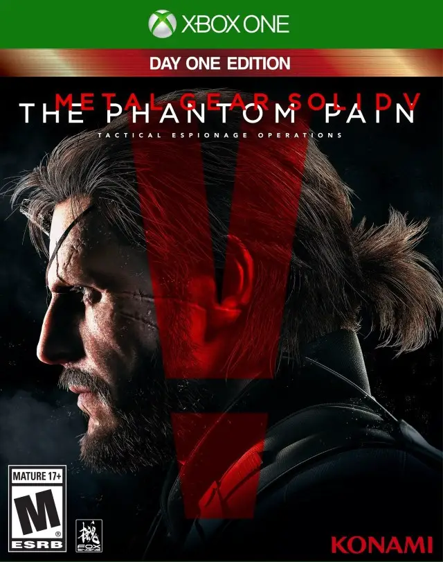 Capa de Metal Gear Solid V: The Phantom Pain [Day One Edition]