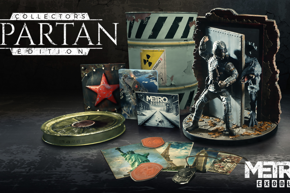 Capa de Metro Exodus [Spartan Collector's Edition]