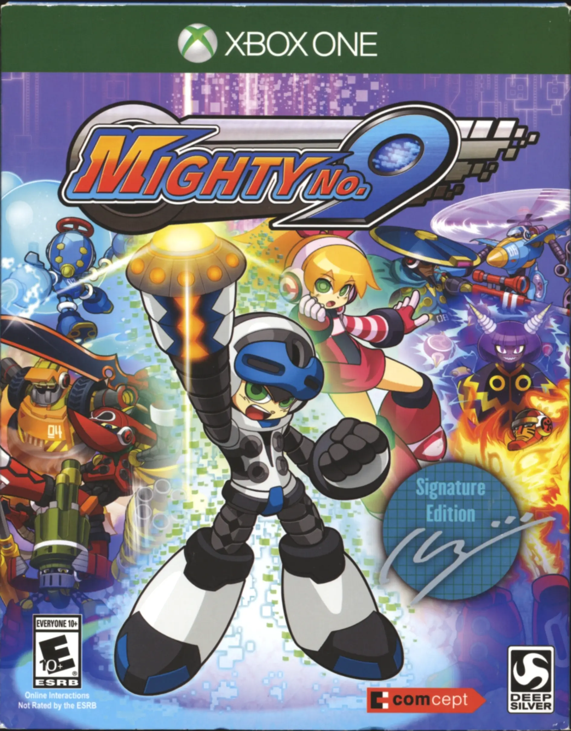Capa de Mighty No. 9 [Signature Edition]