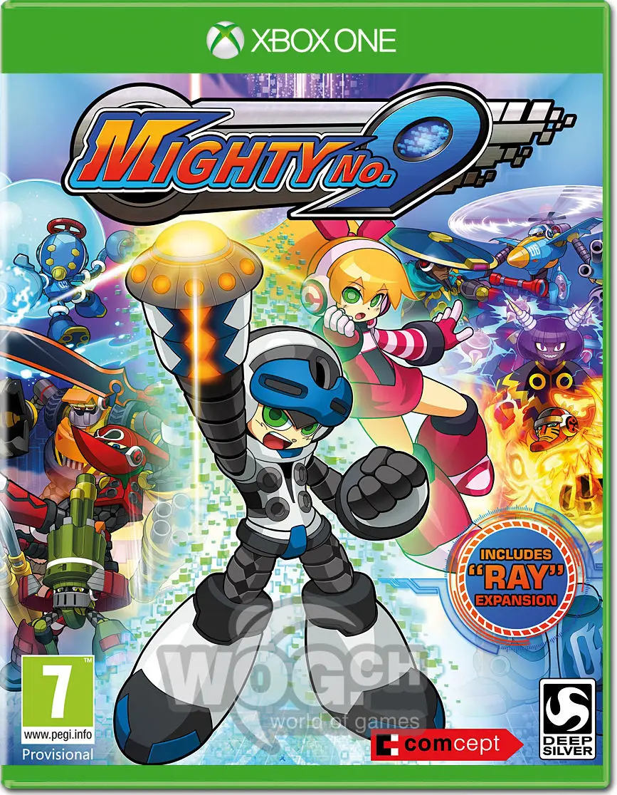 Capa de Mighty No. 9