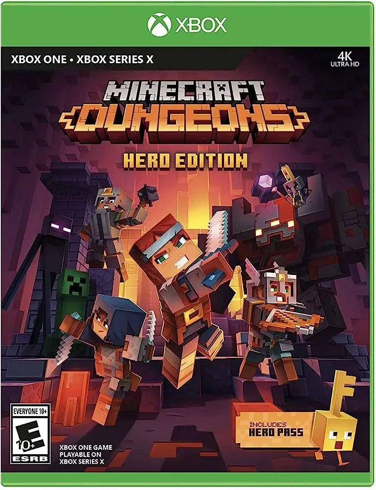 Capa de Minecraft Dungeons [Hero Edition]