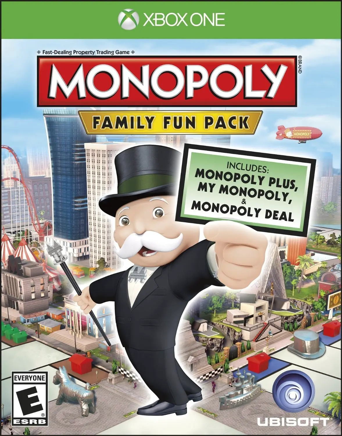 Capa de Monopoly Family Fun Pack