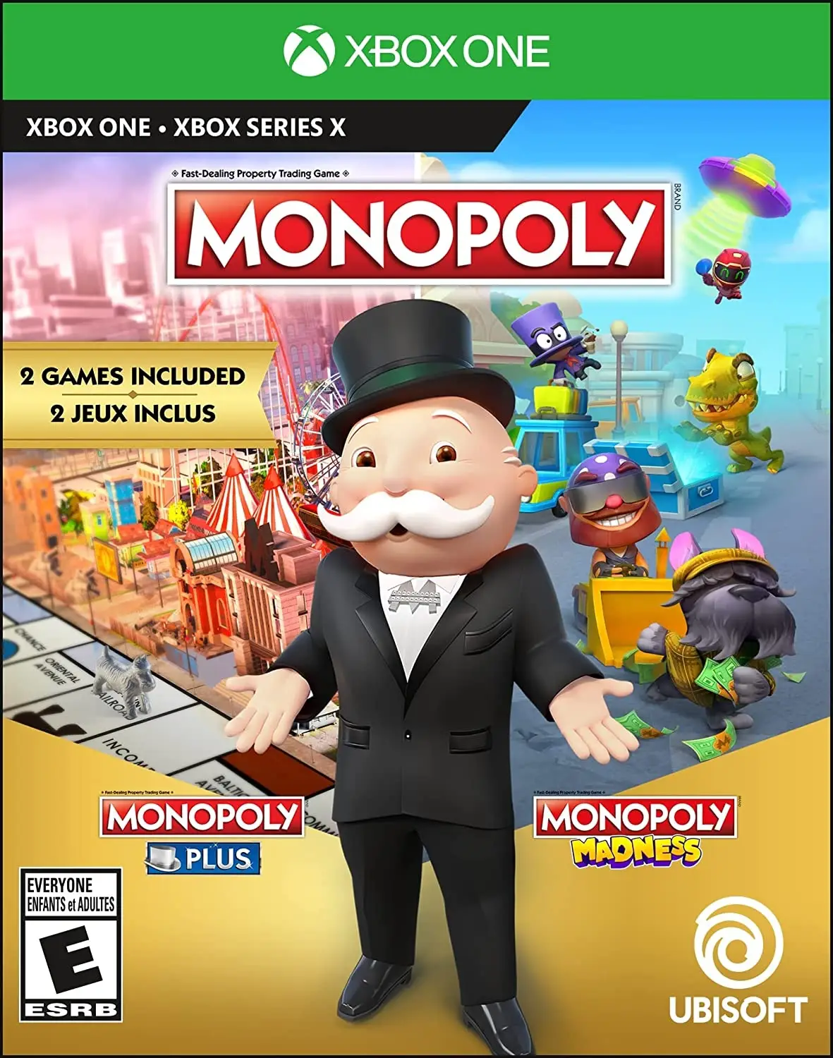 Capa de Monopoly Plus / Monopoly Madness