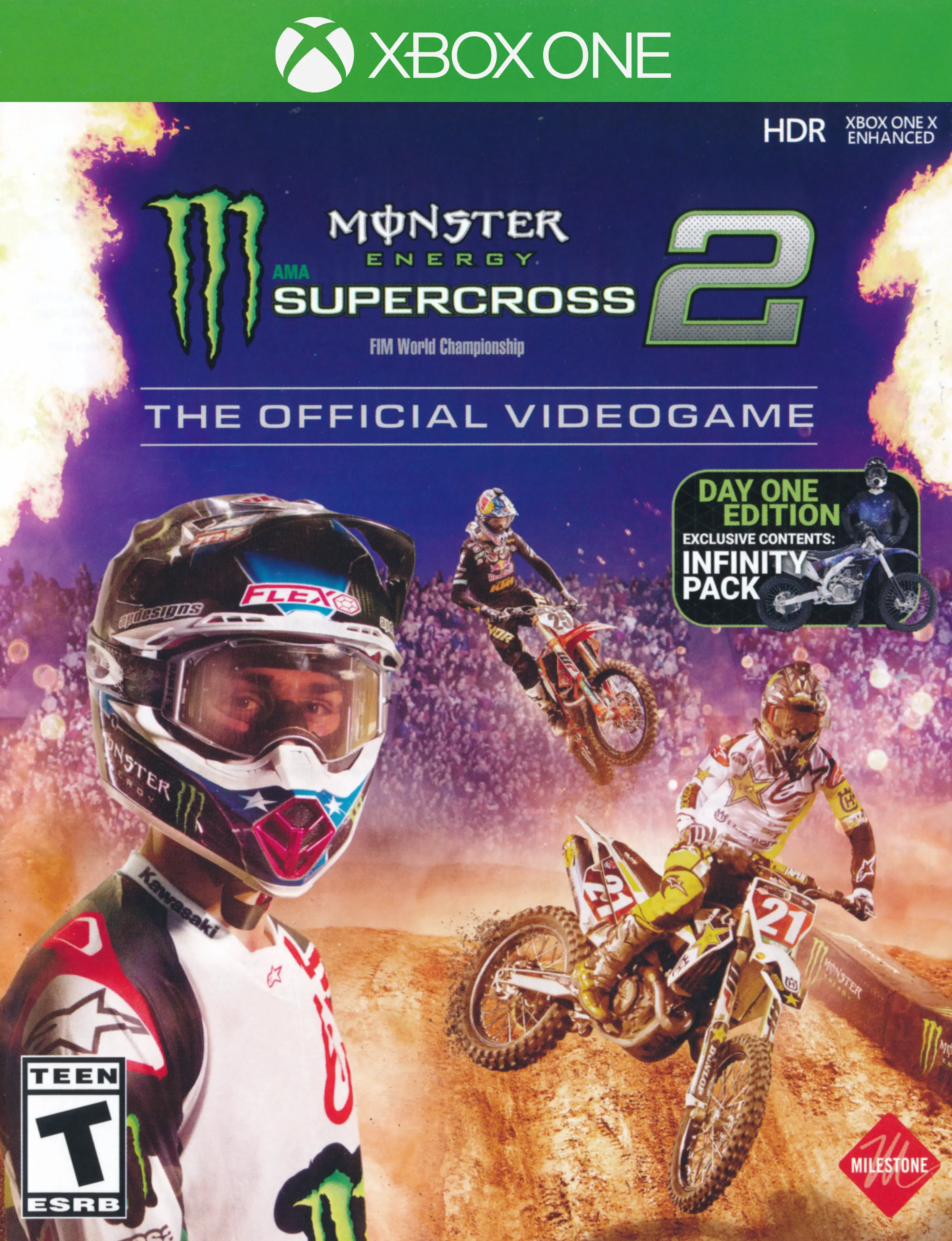 Capa de Monster Energy Supercross: The Official Videogame 2