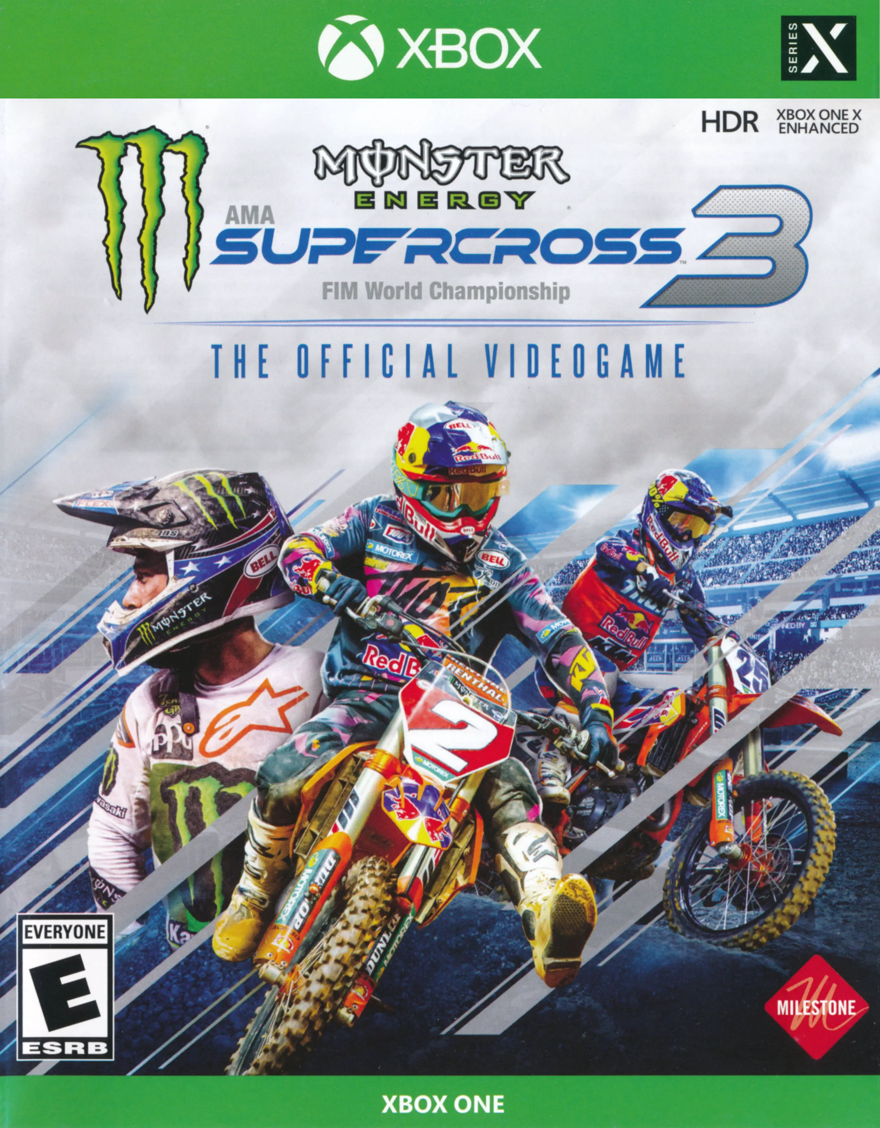 Capa de Monster Energy Supercross: The Official Videogame 3
