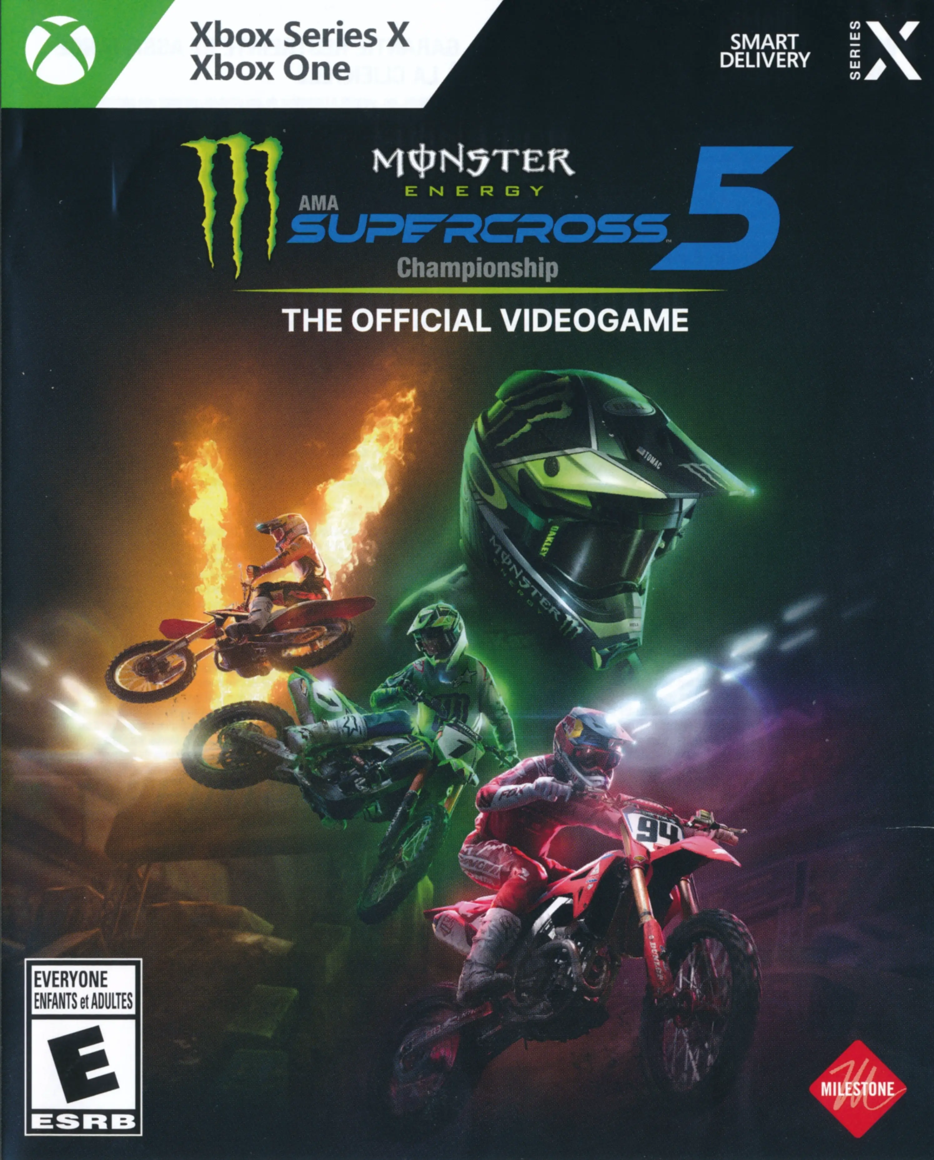 Capa de Monster Energy Supercross: The Official Videogame 5