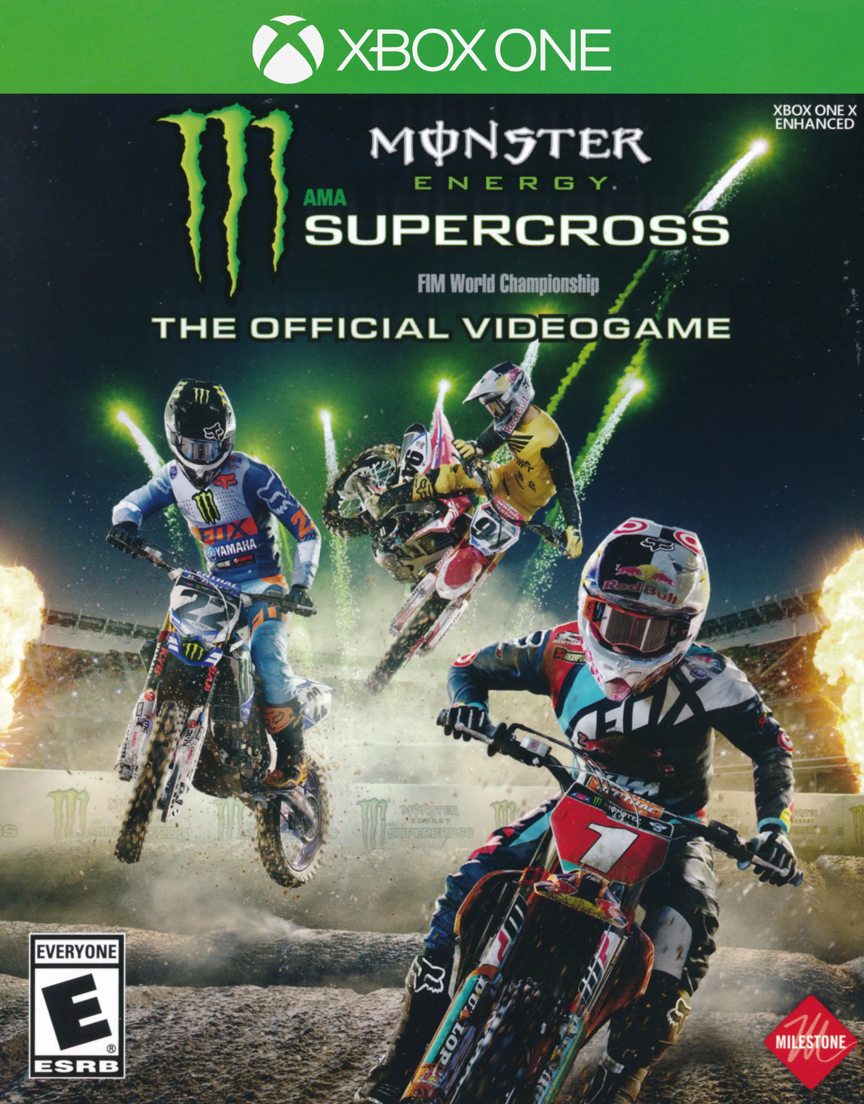 Capa de Monster Energy Supercross: The Official Videogame