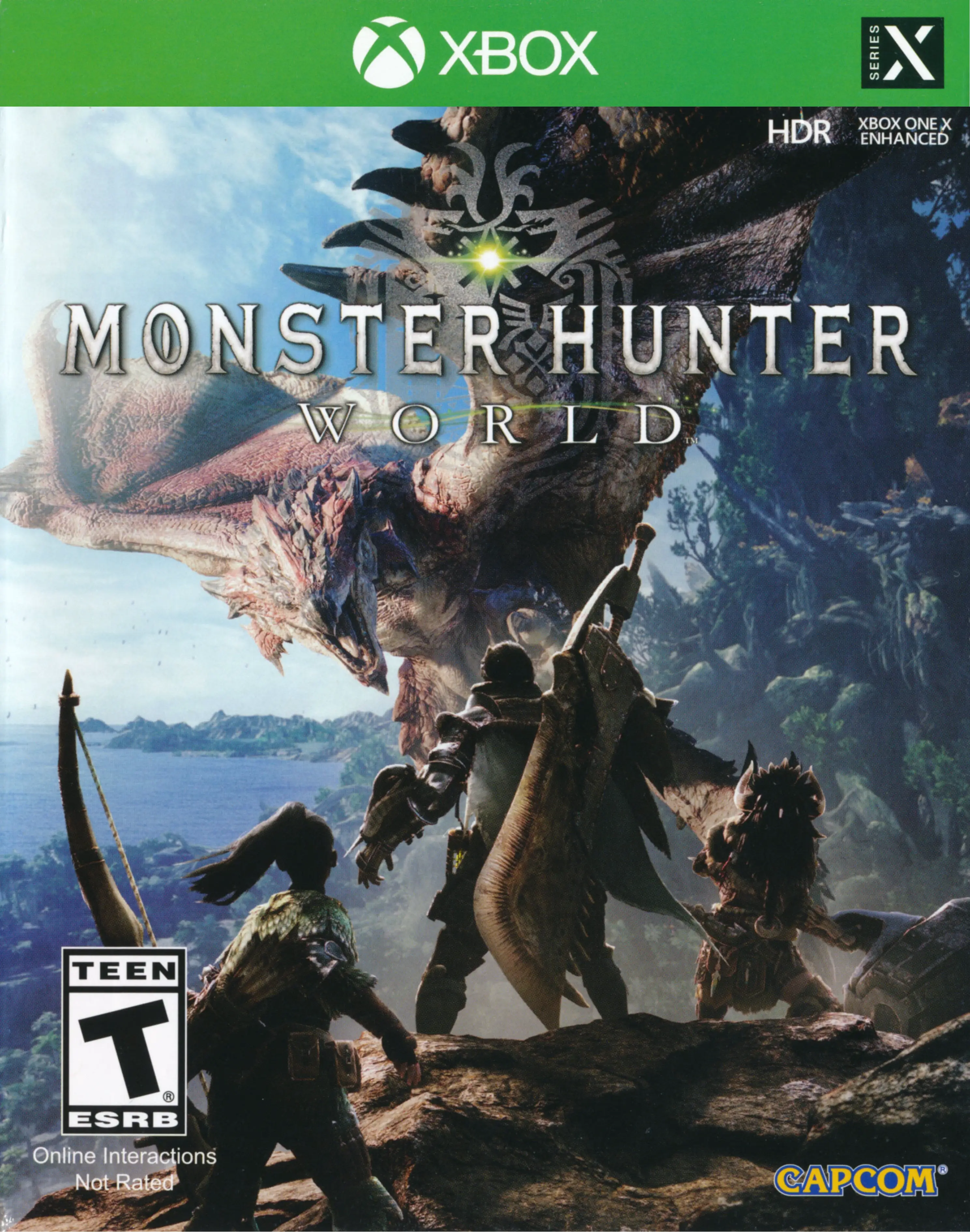 Capa de Monster Hunter: World
