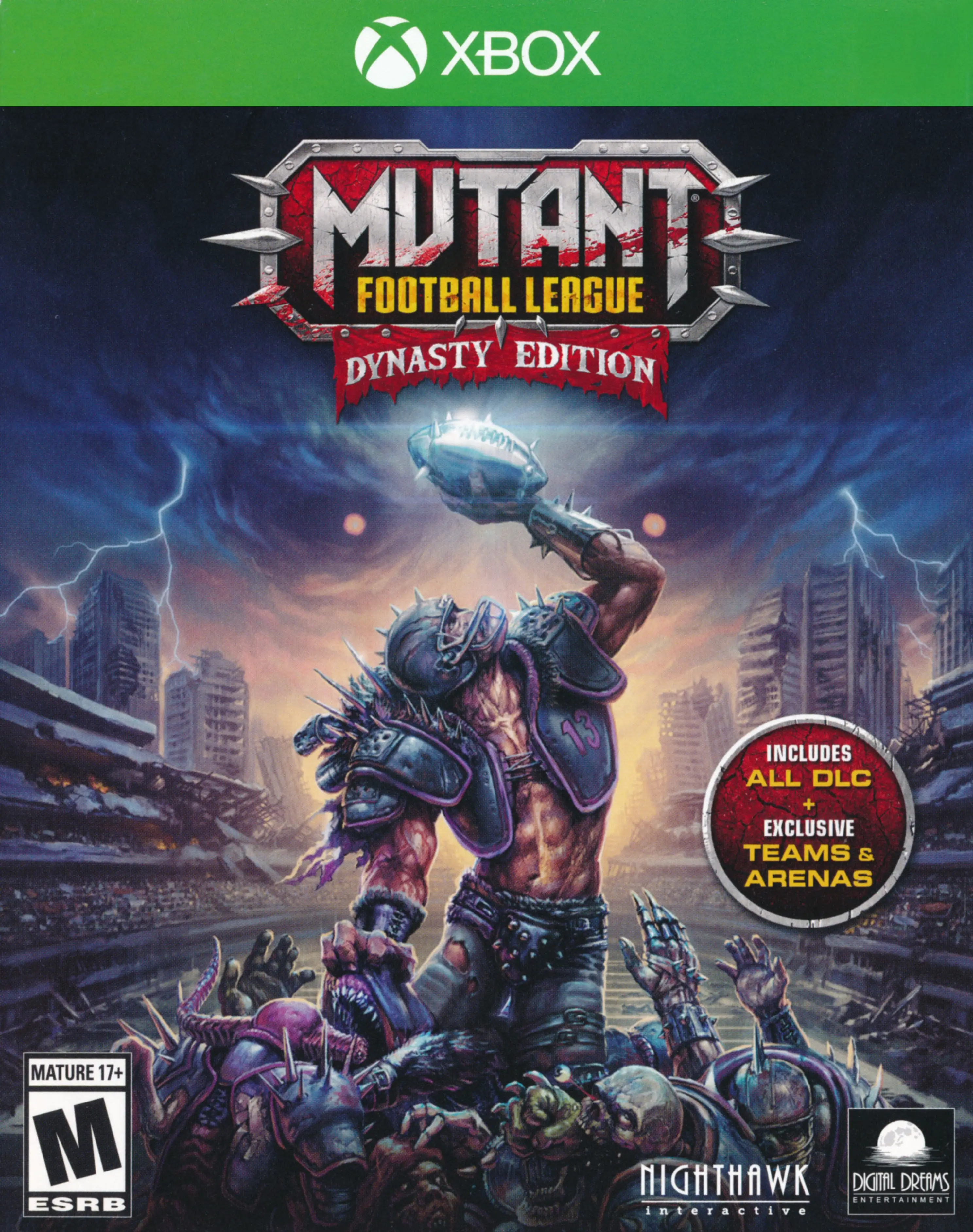 Capa de Mutant Football League Dynasty Edition