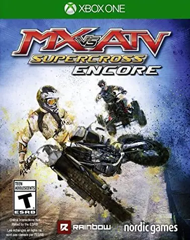 Capa de MX vs. ATV Supercross Encore