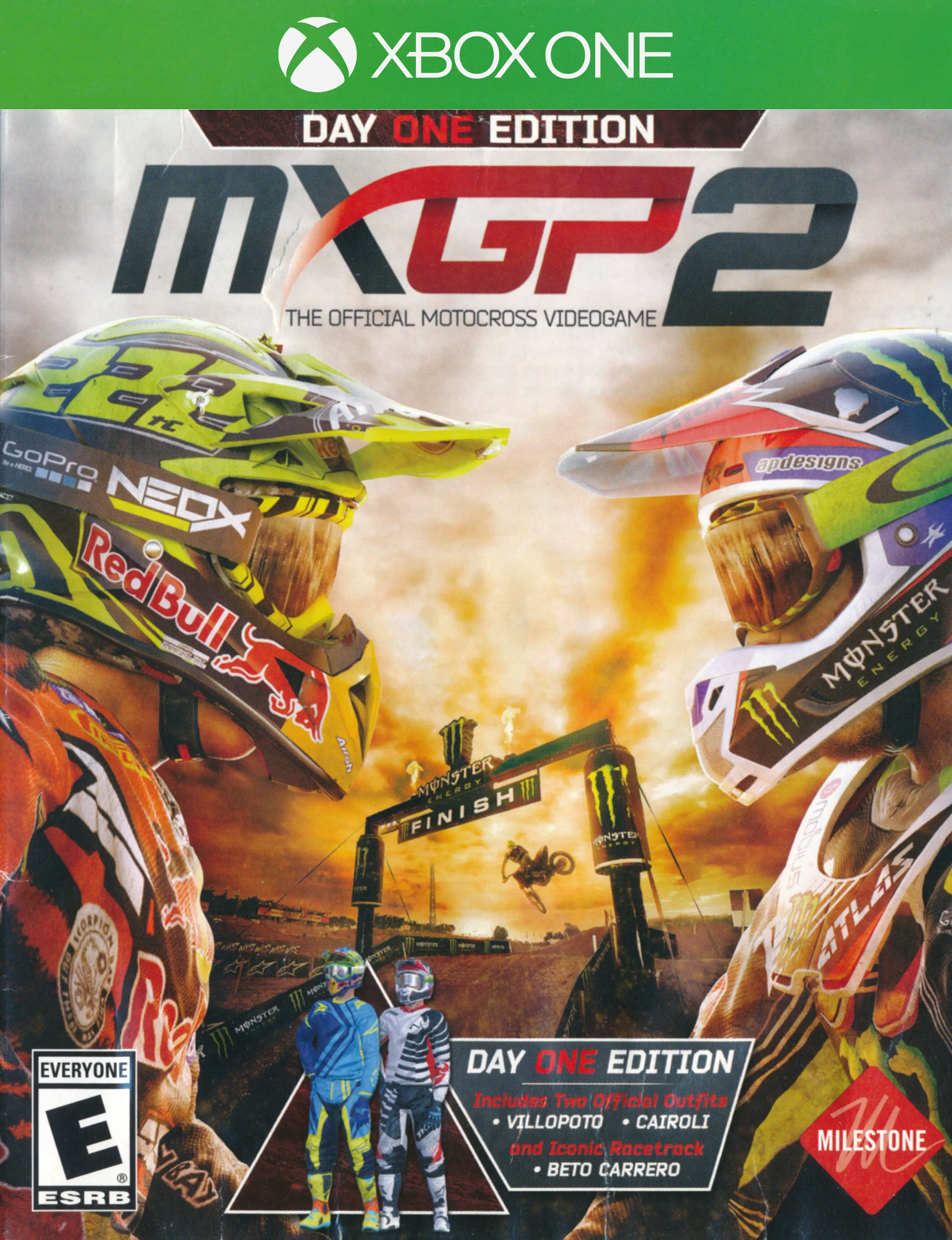 Capa de MXGP2: The Official Motocross Videogame [Day One Edition]