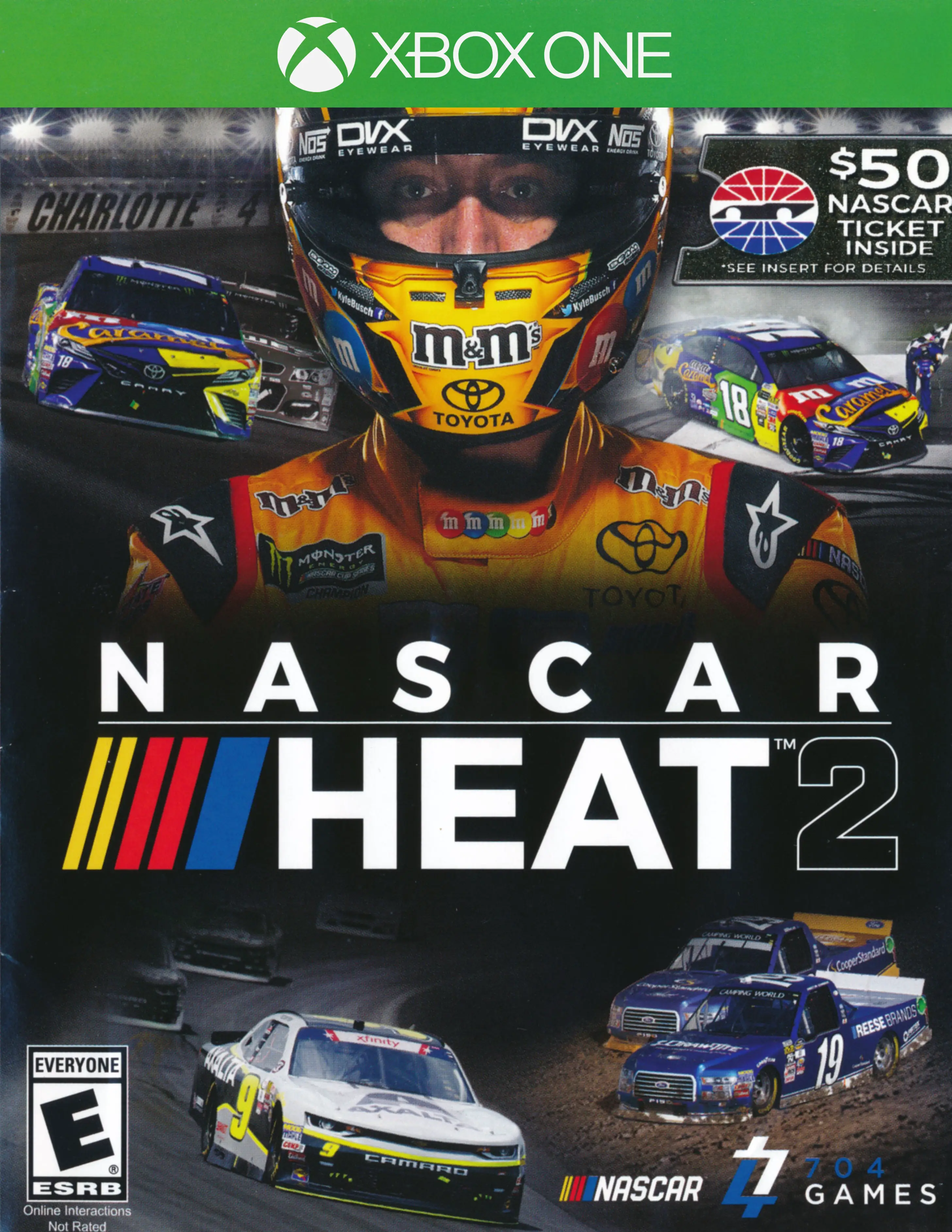 Capa de NASCAR Heat 2