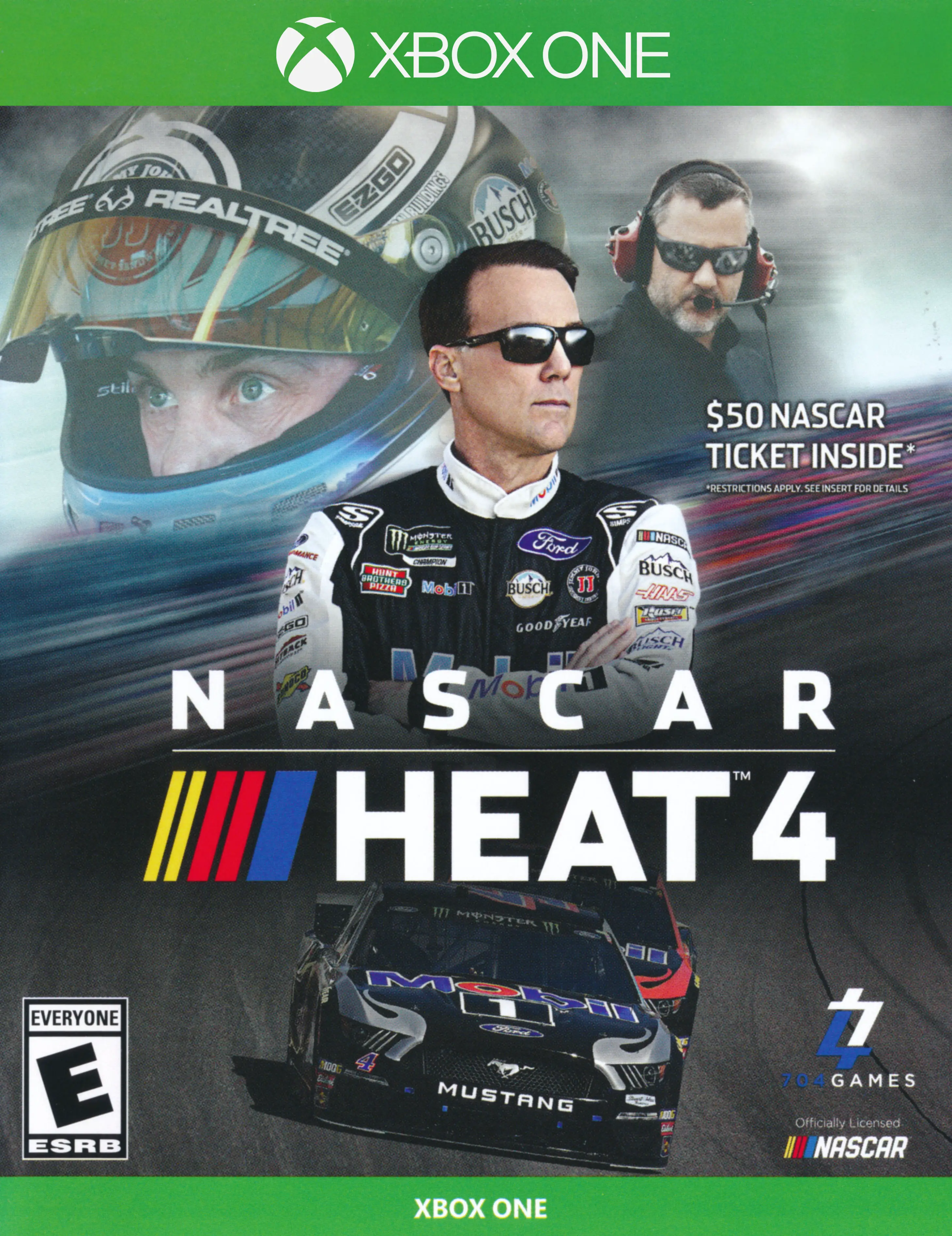 Capa de NASCAR Heat 4