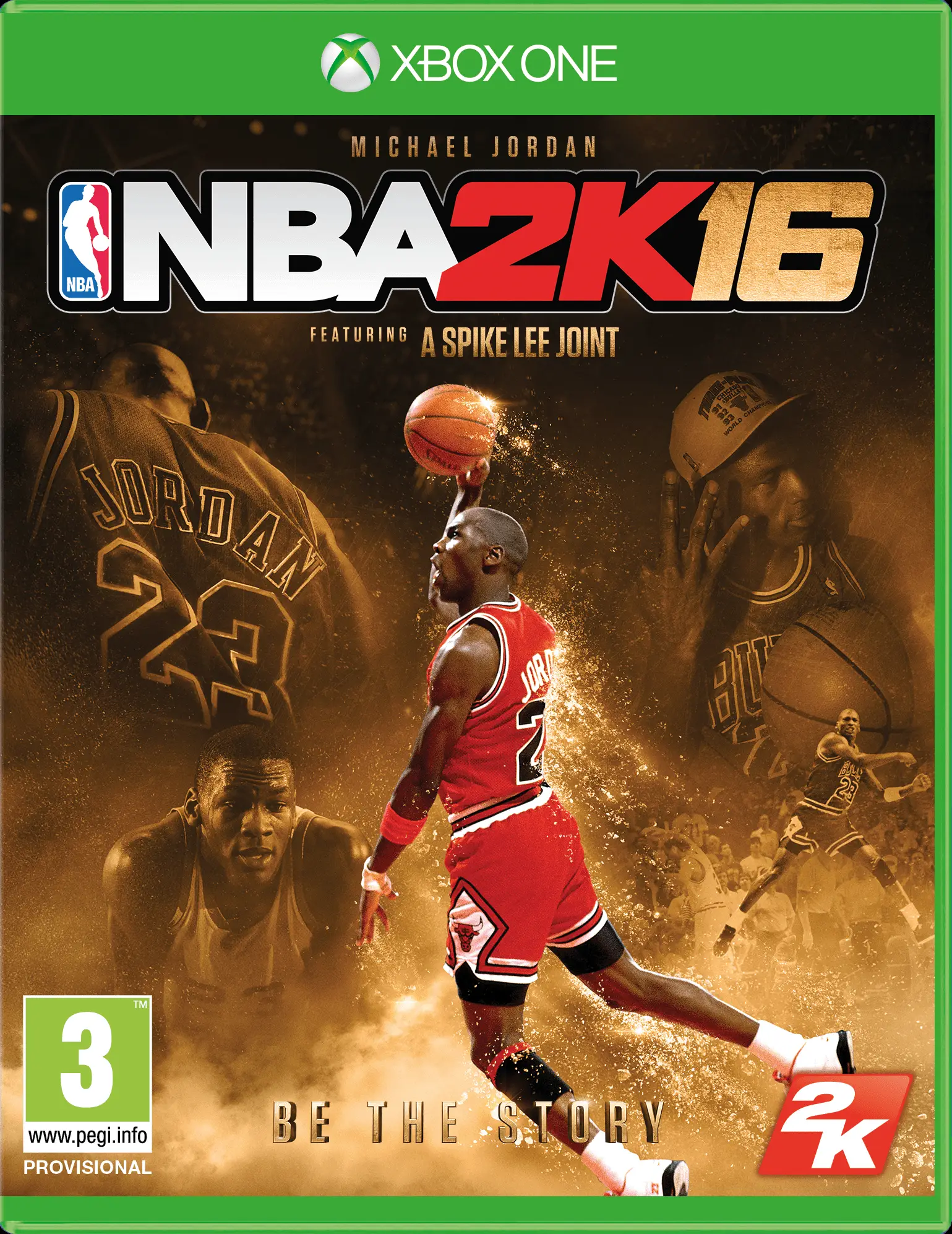 Capa de NBA 2K16 [Michael Jordan Special Edition]