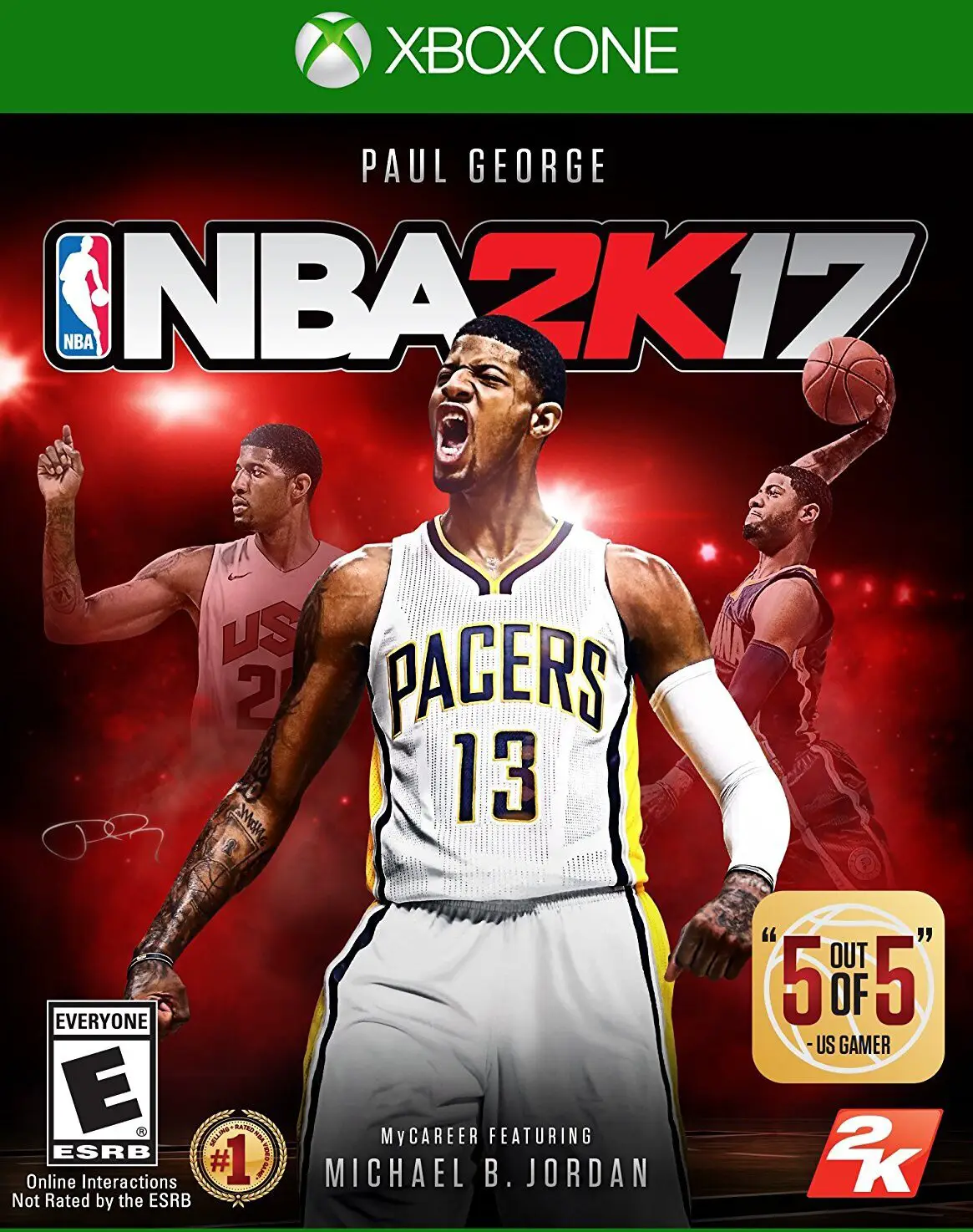 Capa de NBA 2K17