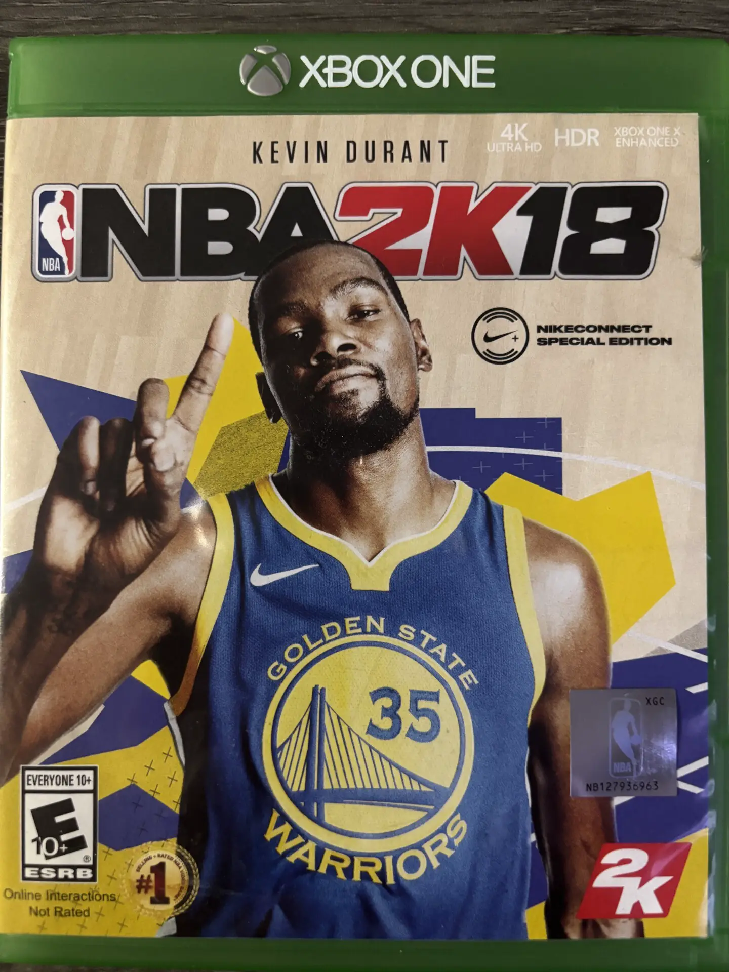 Capa de NBA 2K18 [NikeConnect Special Edition]
