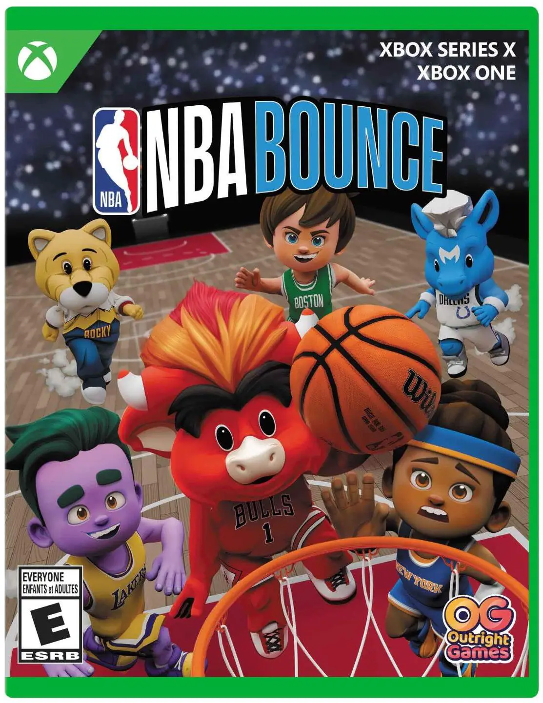 Capa de NBA Bounce