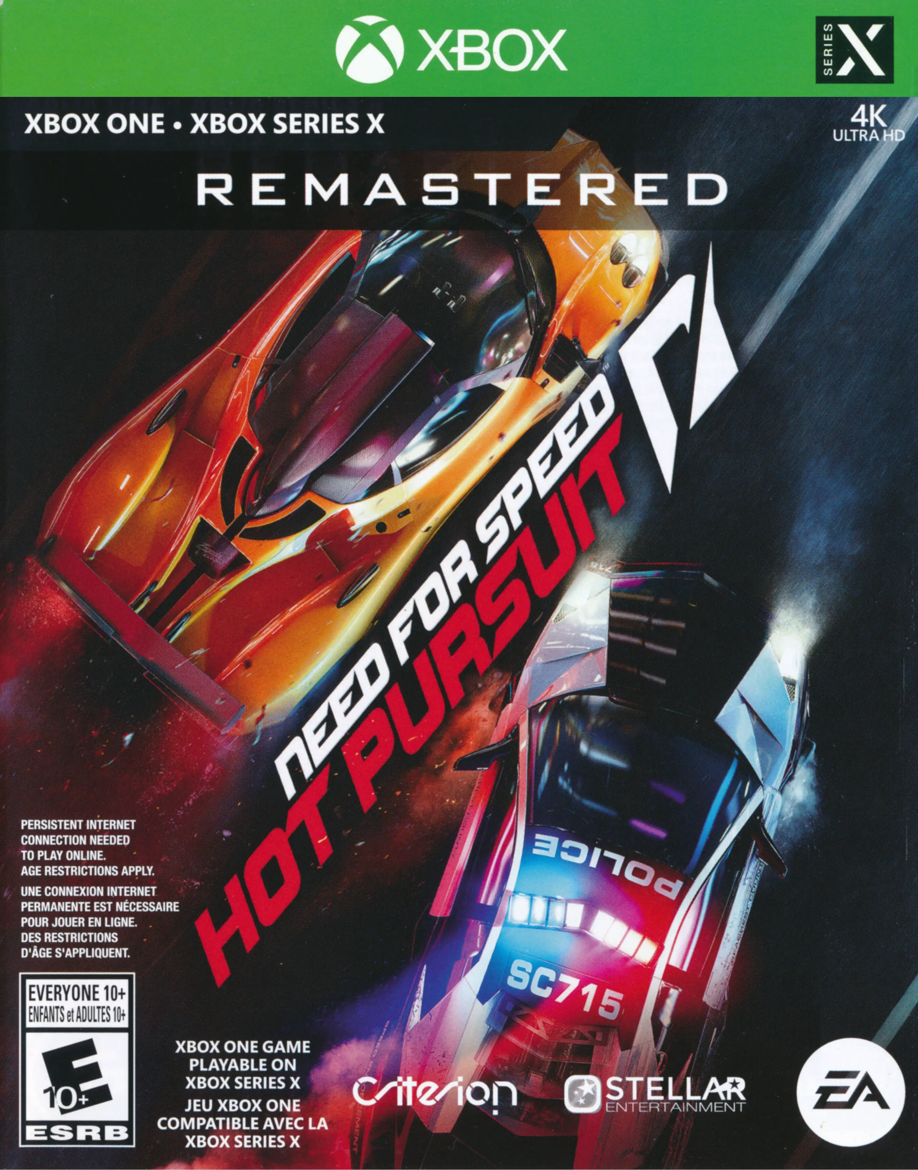 Capa de Need for Speed: Hot Pursuit Remastered