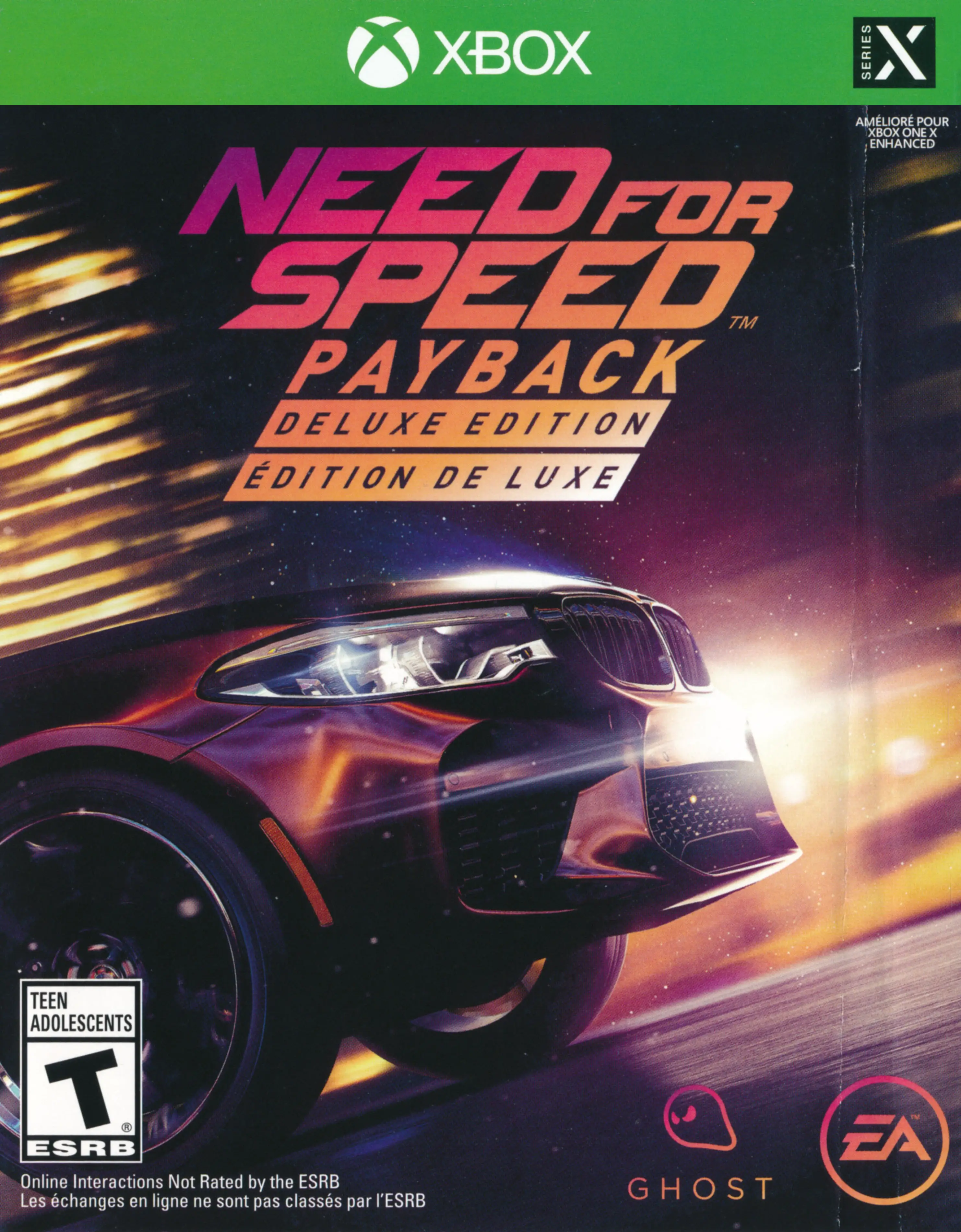 Capa de Need For Speed Payback [Deluxe Edition]