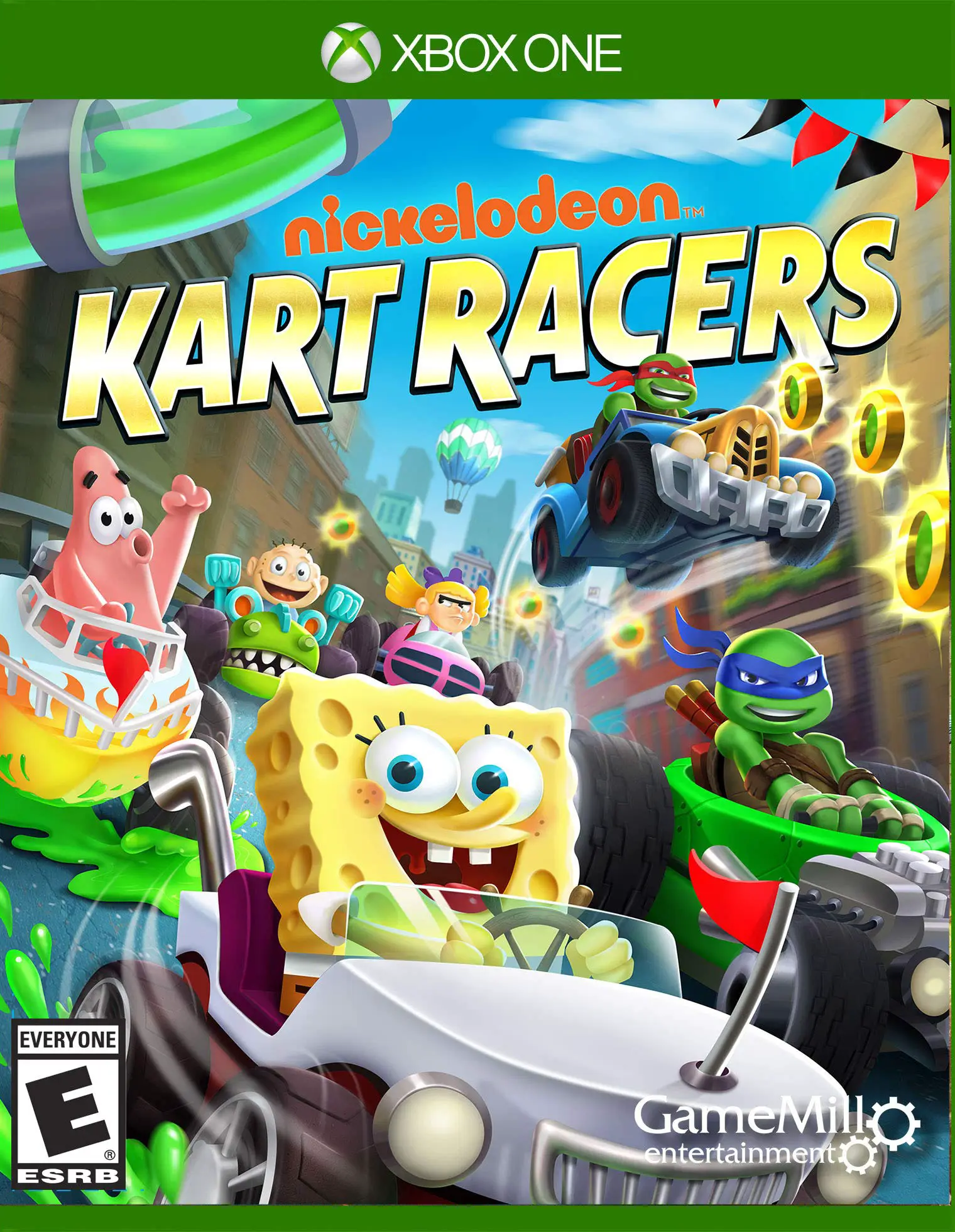 Capa de Nickelodeon: Kart Racers