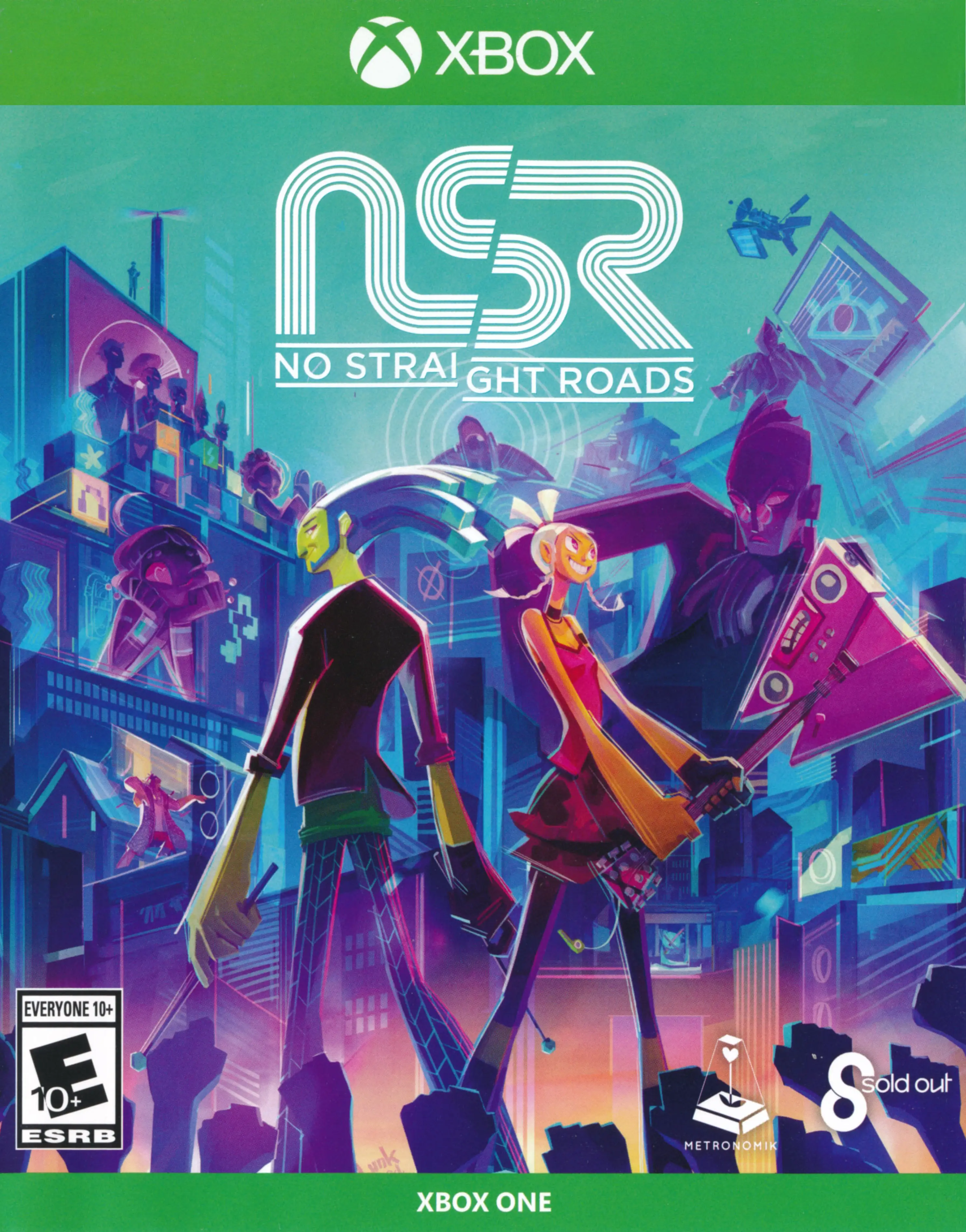 Capa de No Straight Roads