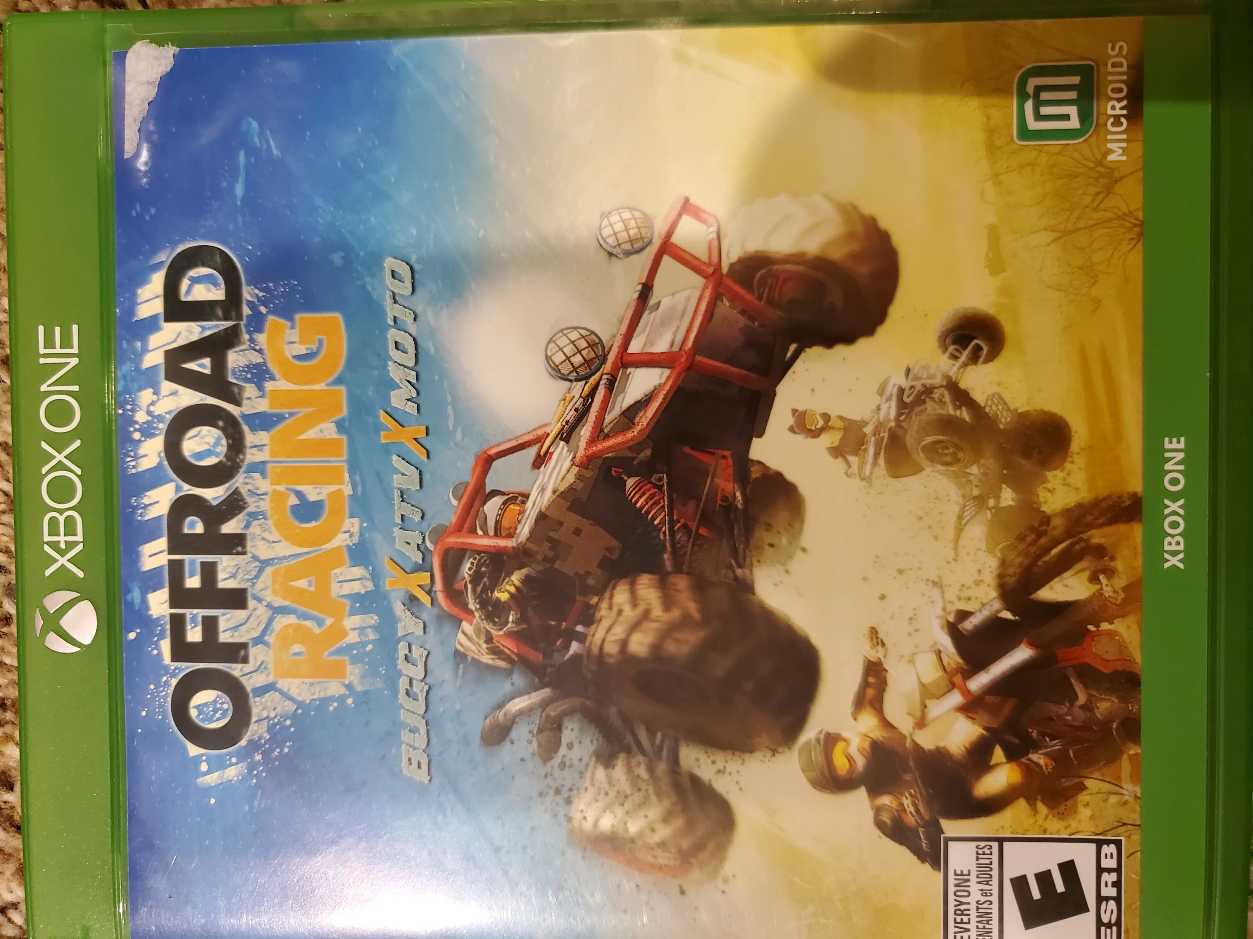 Capa de Offroad Racing