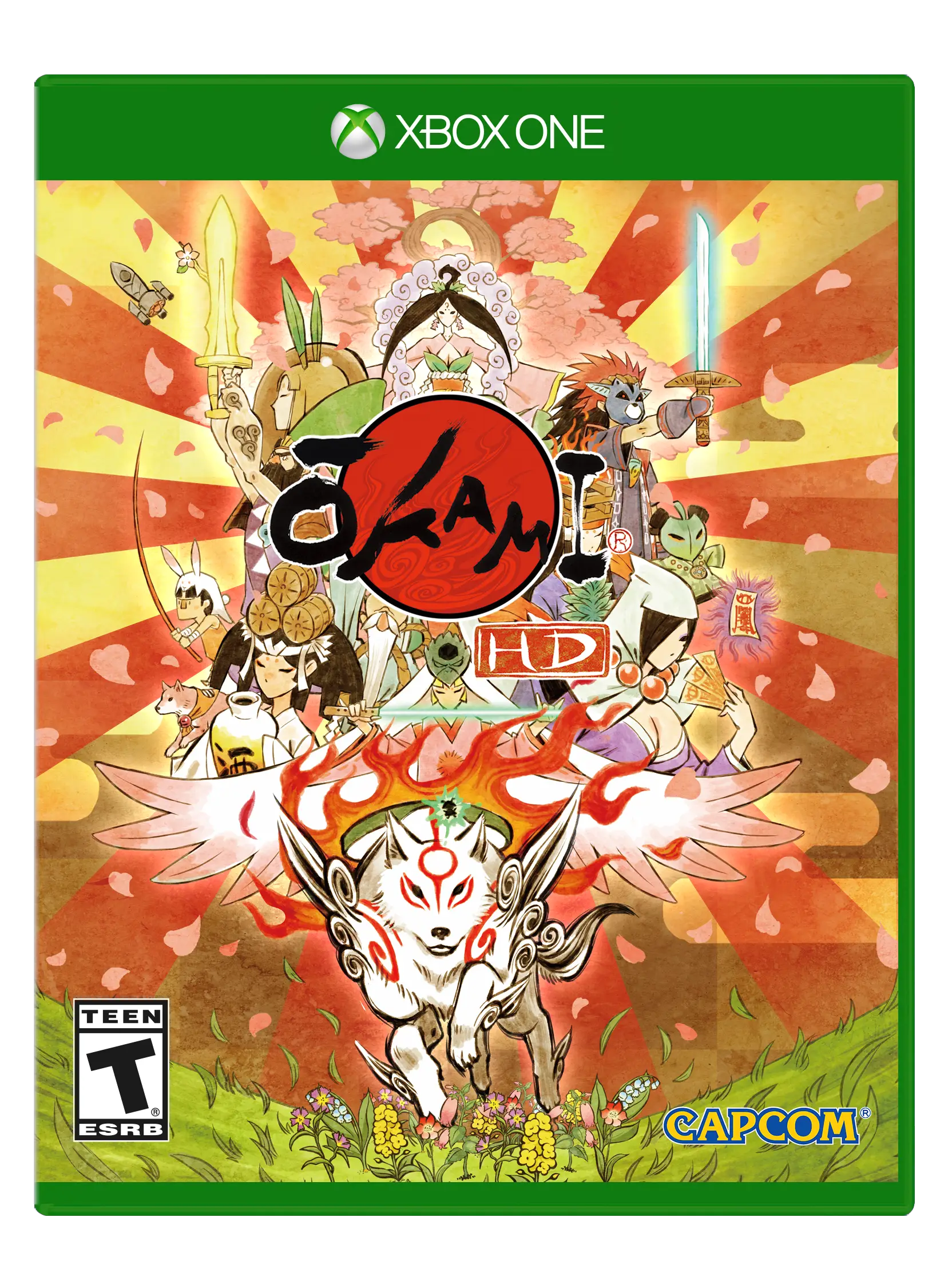 Capa de Ōkami HD