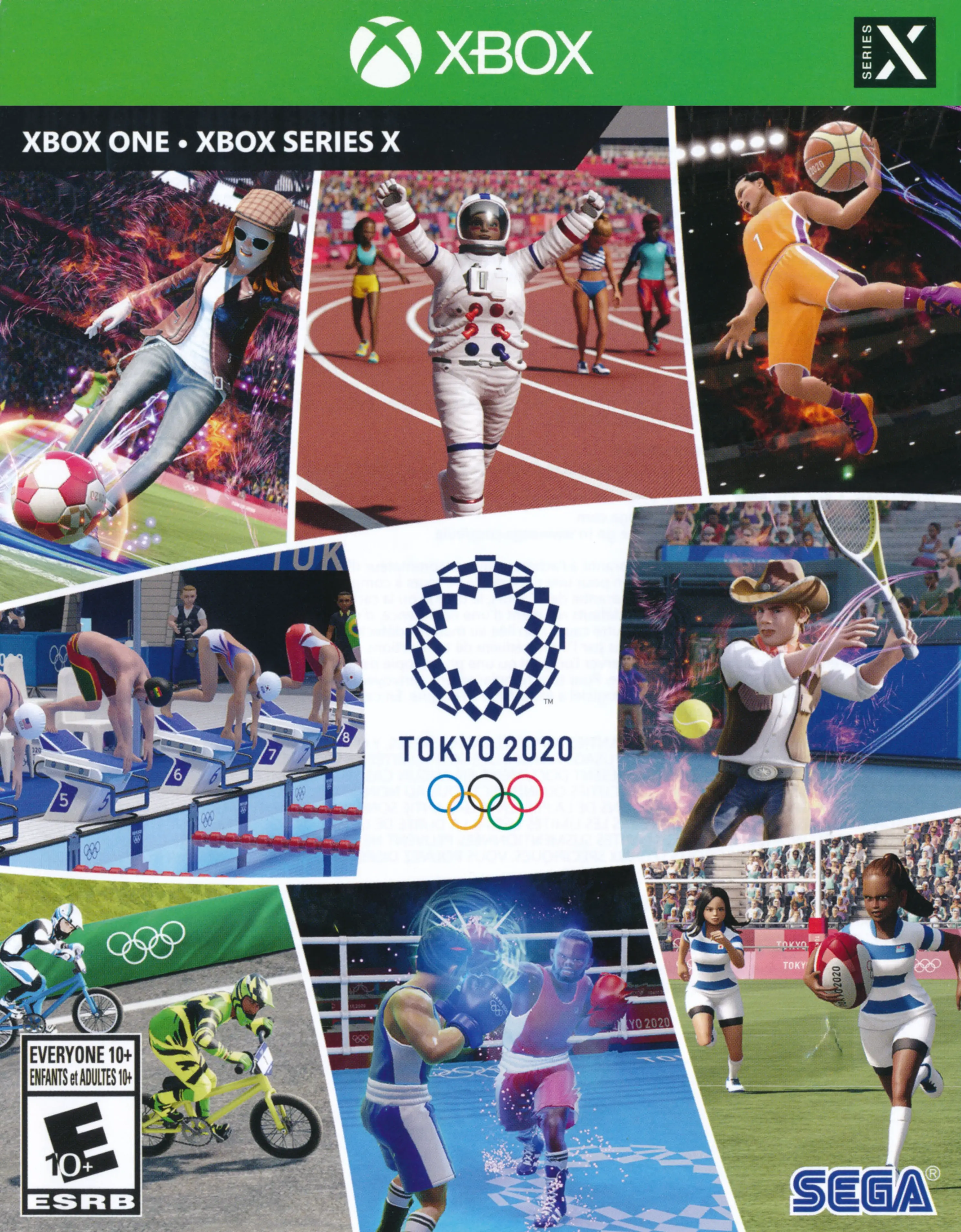 Capa de Olympic Games Tokyo 2020: The Official Video Game
