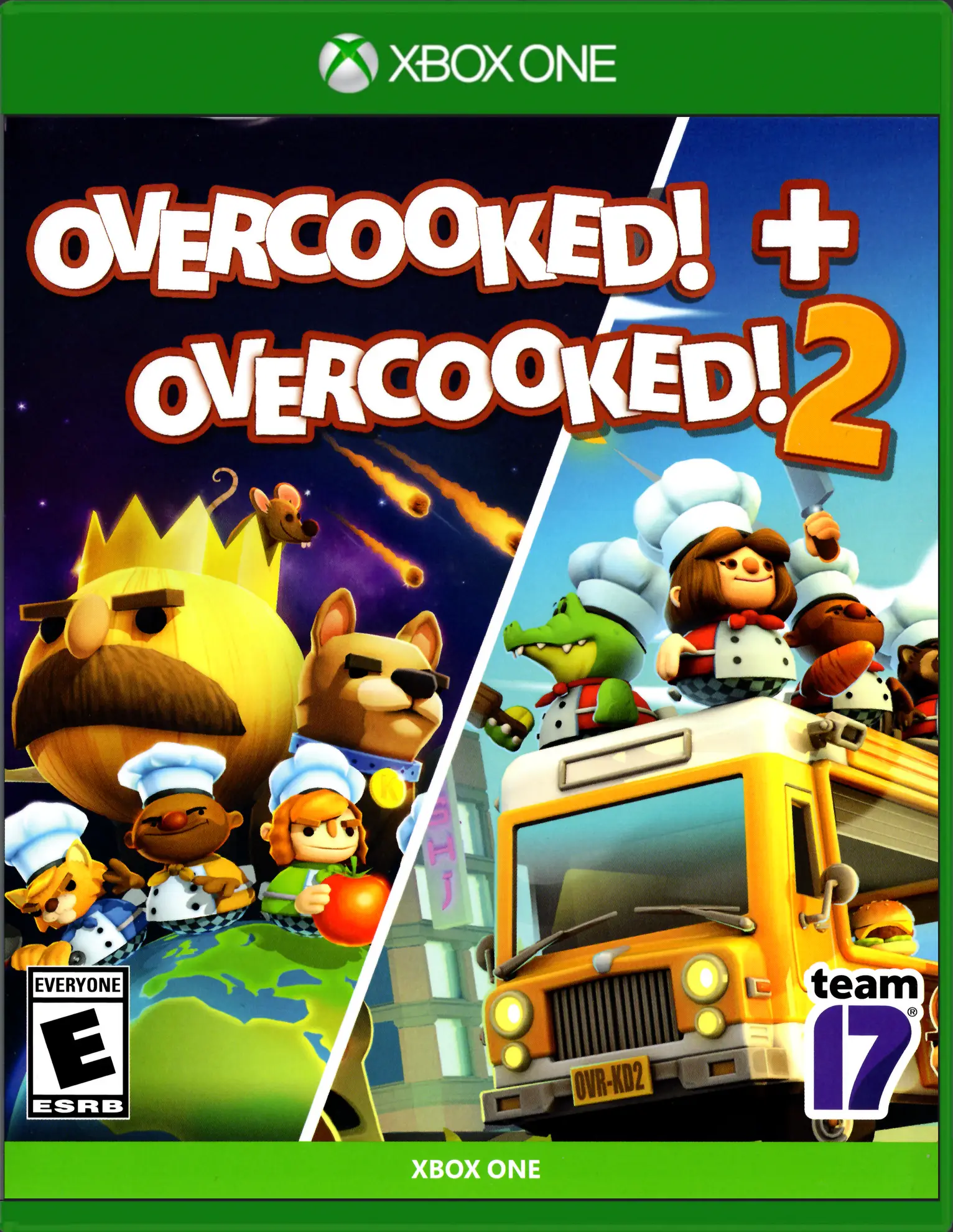 Capa de Overcooked! + Overcooked! 2
