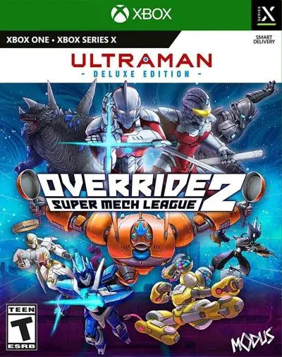 Capa de Override 2: Super Mech League [Ultraman Deluxe Edition]