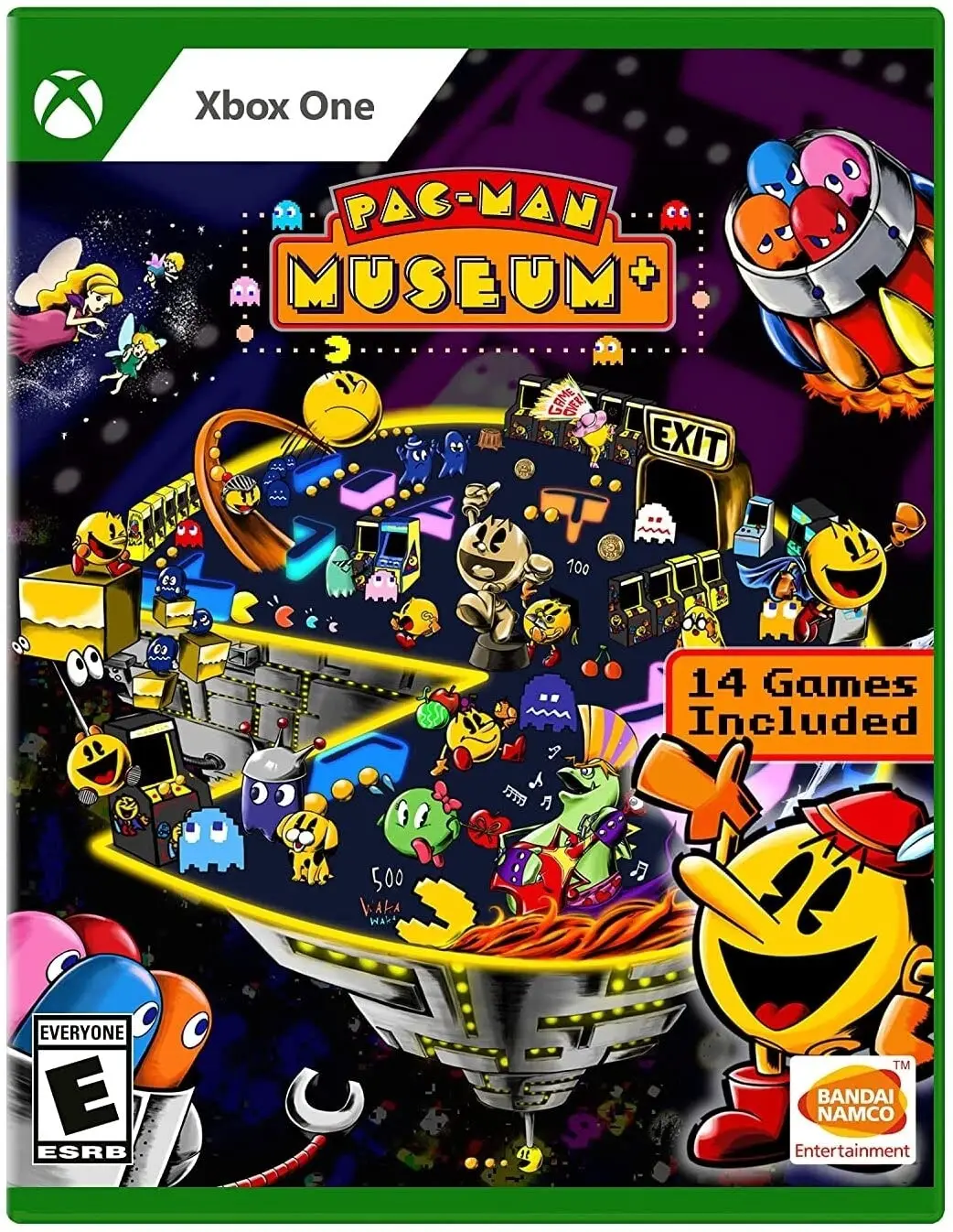 Capa de Pac-Man Museum+