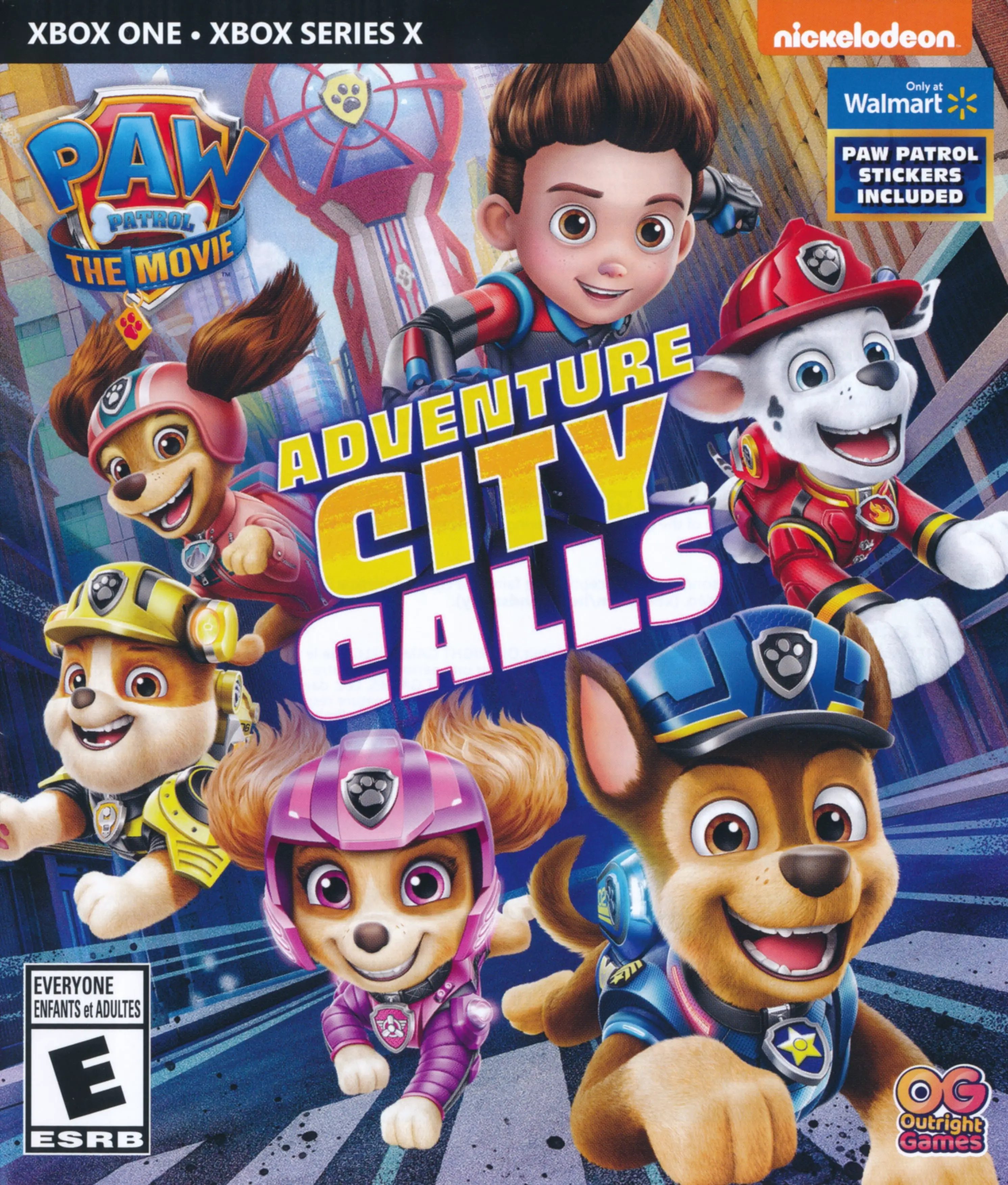 Capa de PAW Patrol The Movie: Adventure City Calls [Walmart Edition]