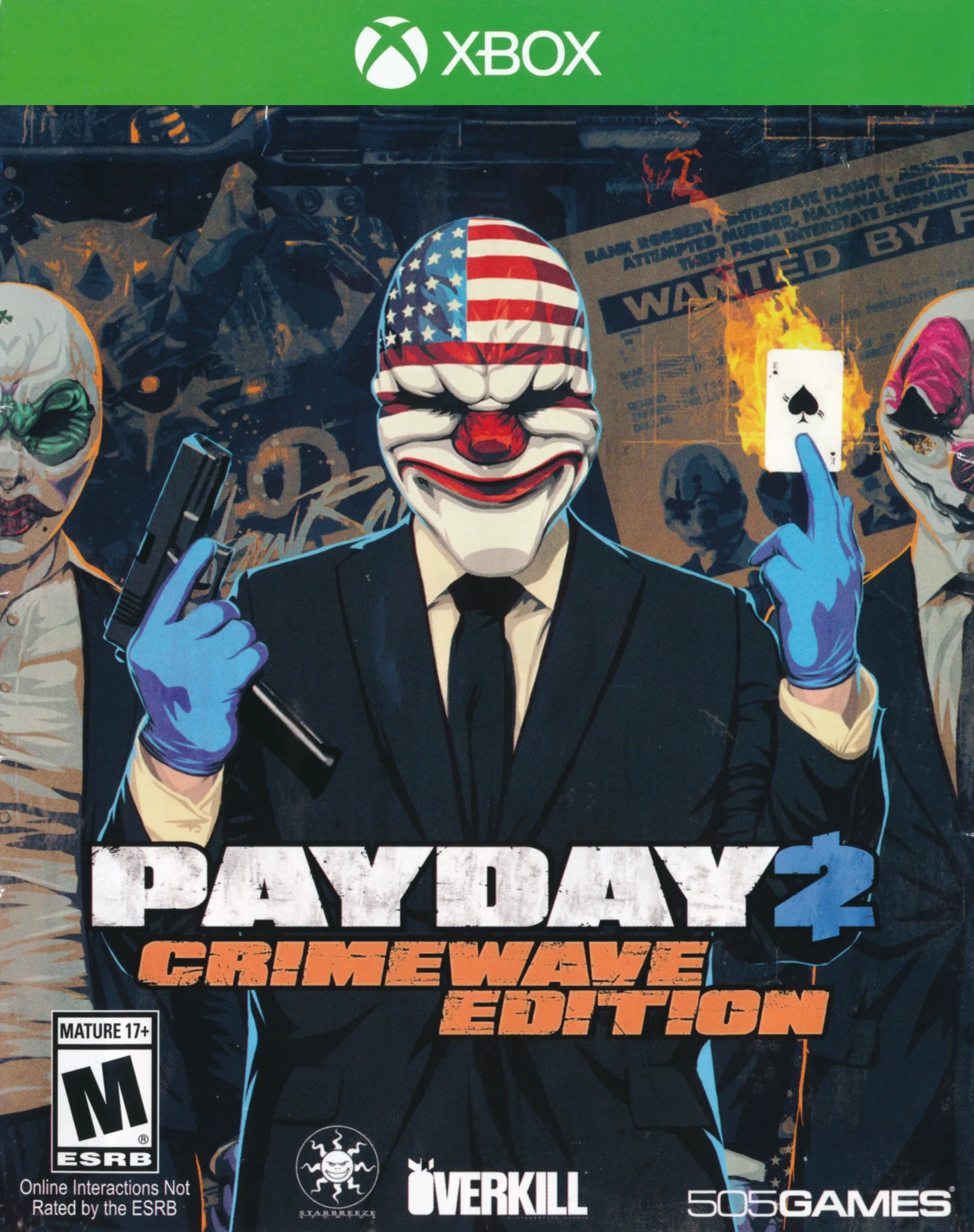 Capa de Payday 2 [Crimewave Edition]