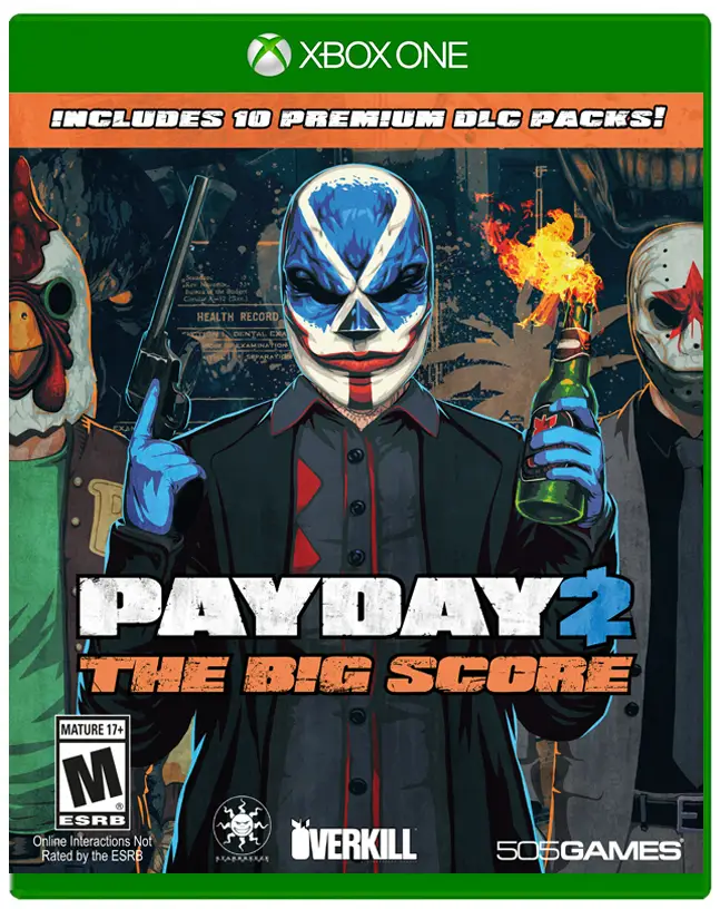 Capa de Payday 2: The Big Score