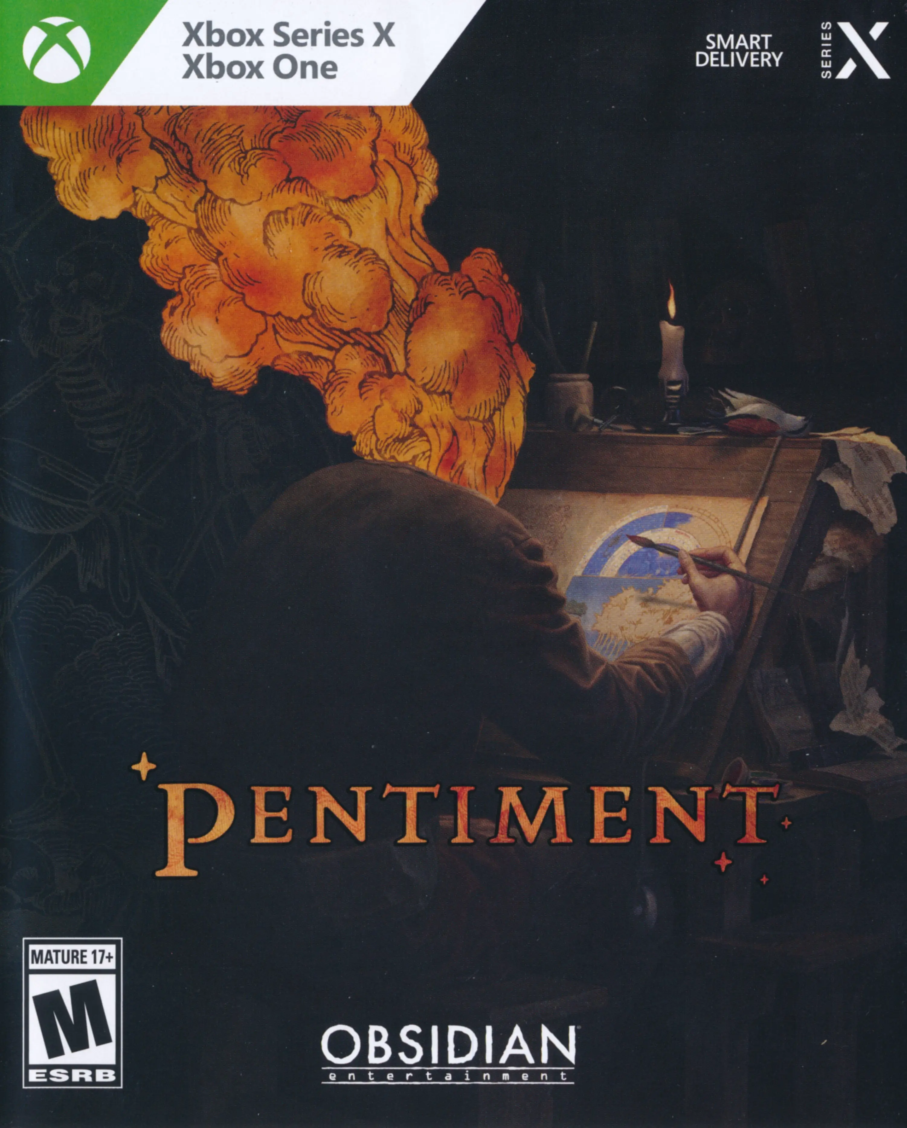 Capa de Pentiment