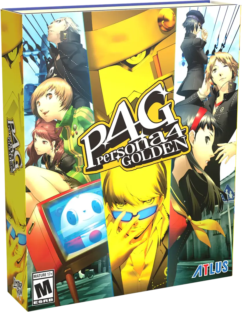 Capa de Persona 4 Golden [Grimoire Edition]