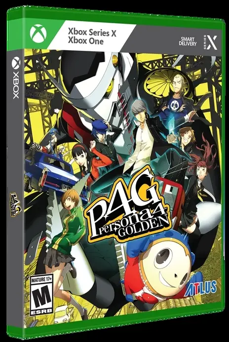 Capa de Persona 4 Golden