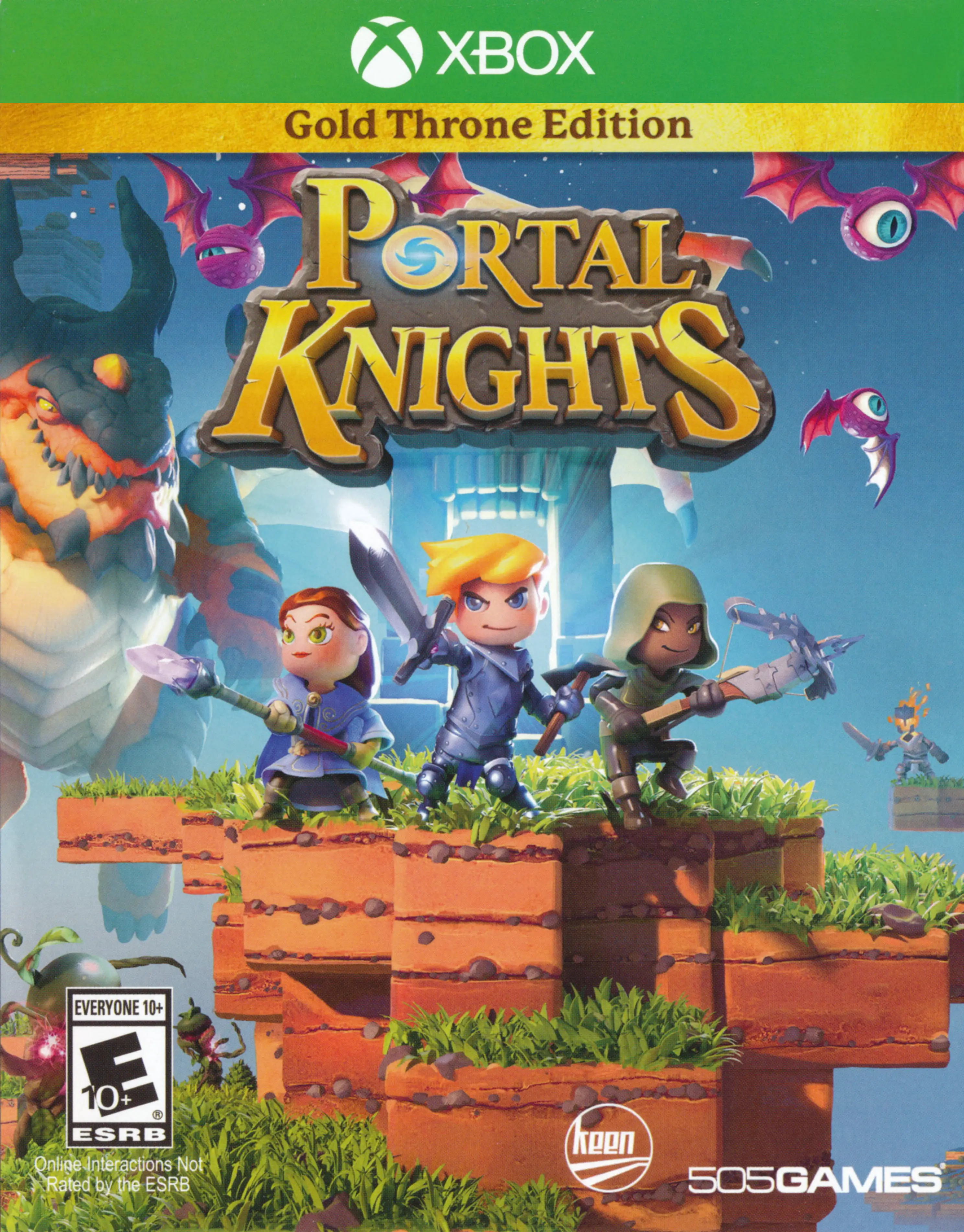 Capa de Portal Knights [Gold Throne Edition]