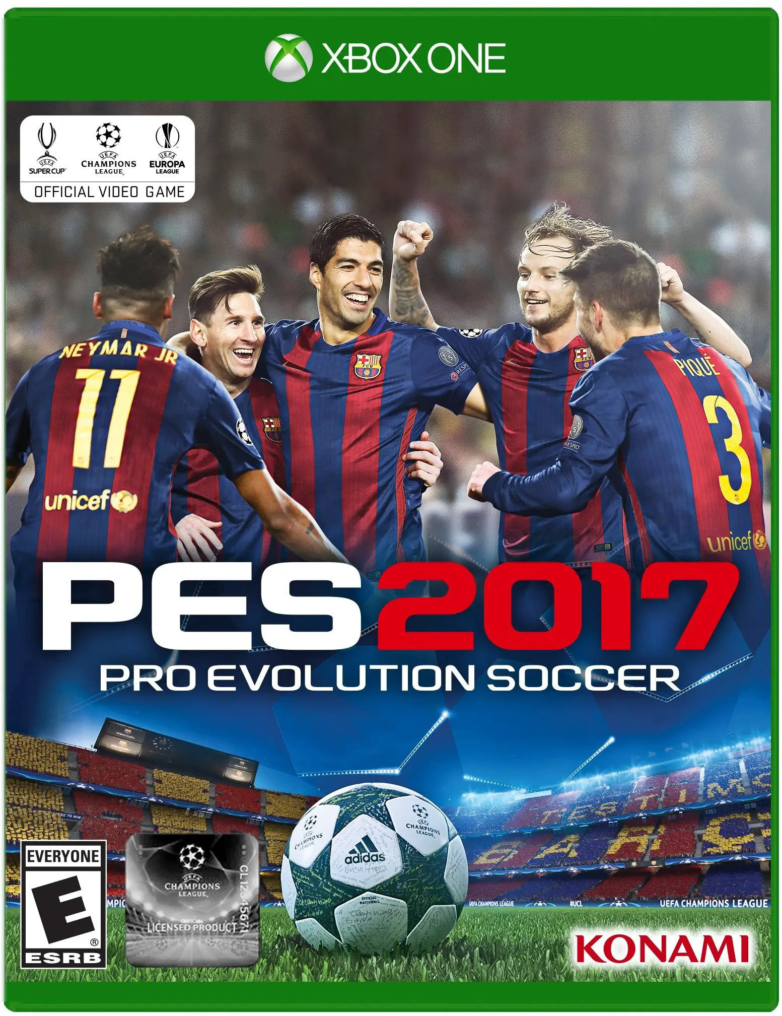 Capa de Pro Evolution Soccer 2017