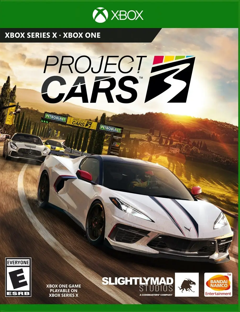 Capa de Project Cars 3