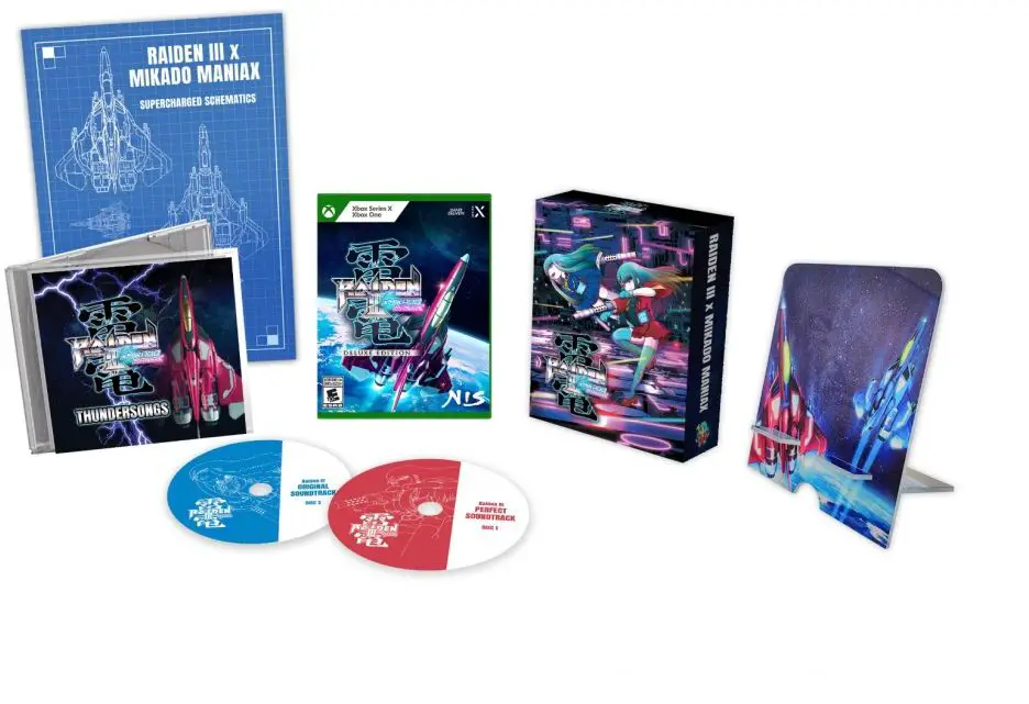 Capa de Raiden III x Mikado Maniax [Limited Edition]