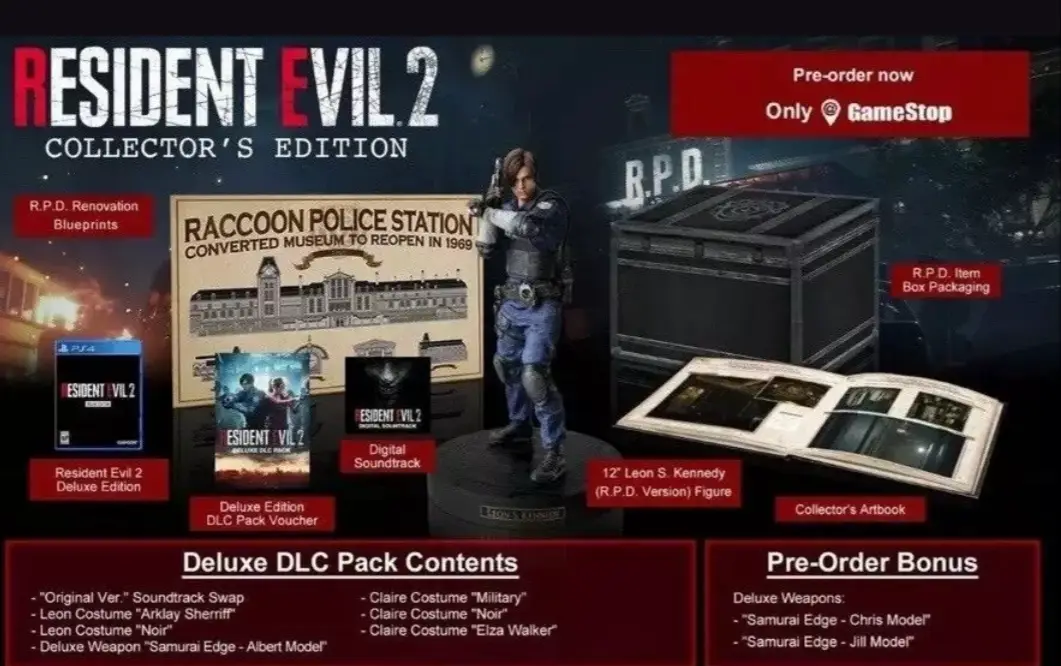 Capa de Resident Evil 2 [Collector's Edition]
